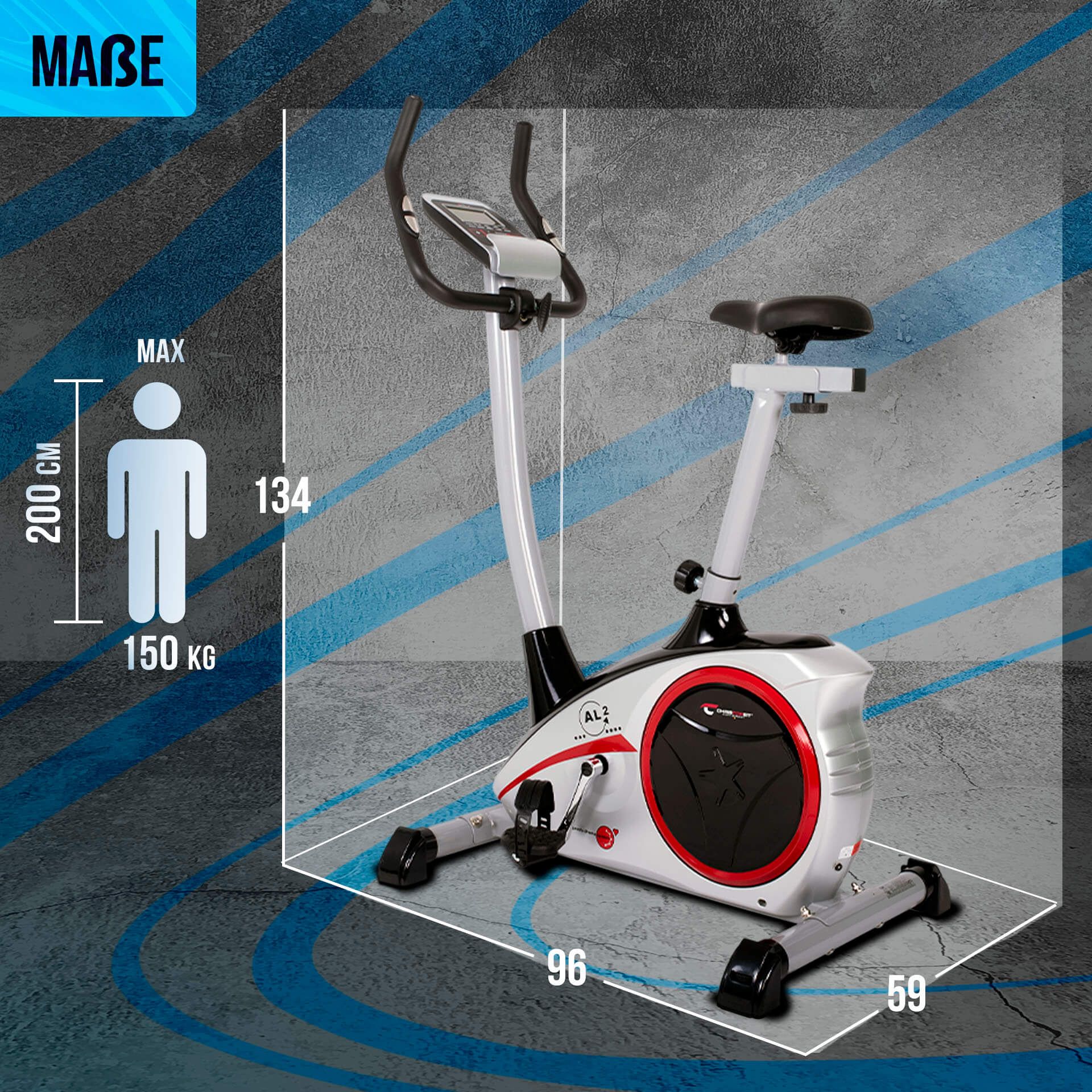 CHRISTOPEIT SPORT AL 2 S DIGITAL — Silver