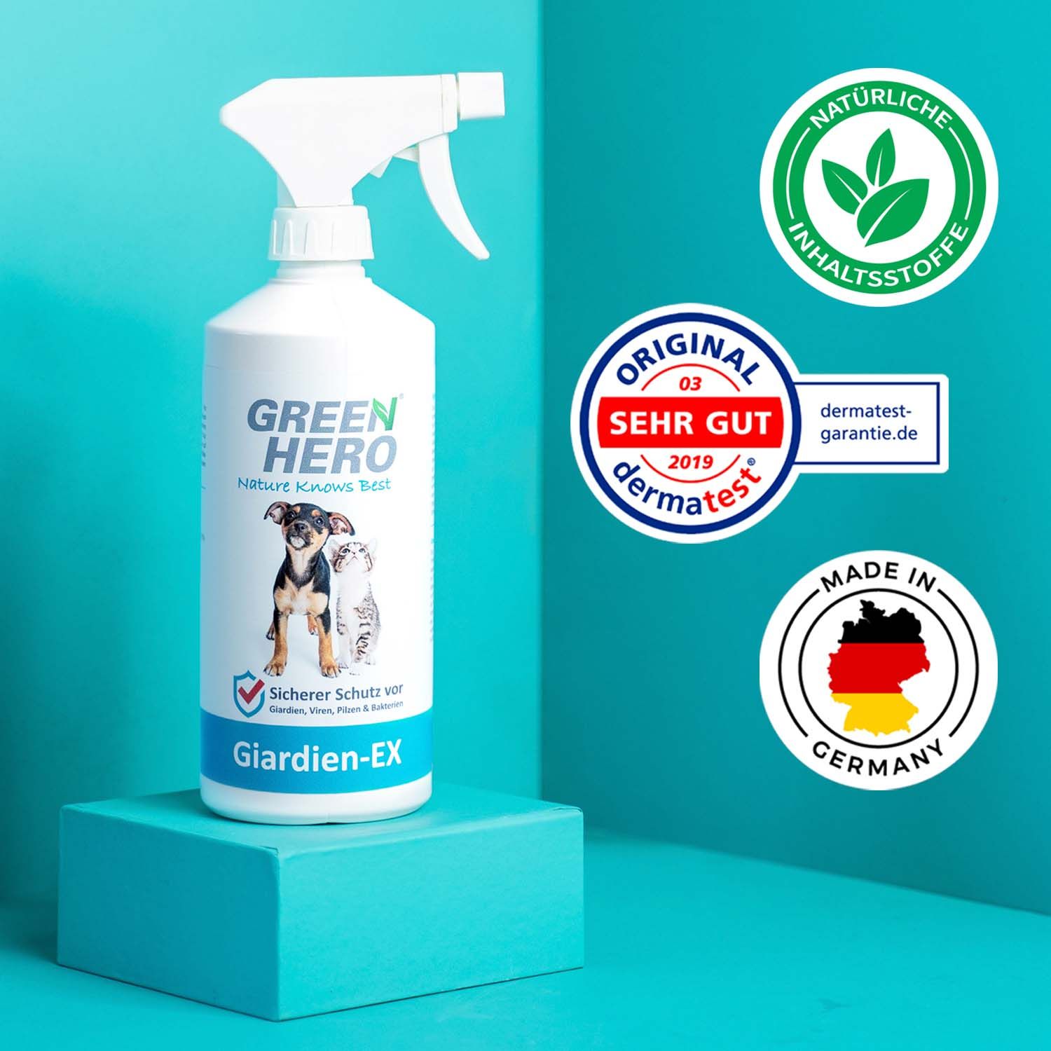Giardien-Ex Spray gegen Giardien, Bakterien, Viren und Pilze