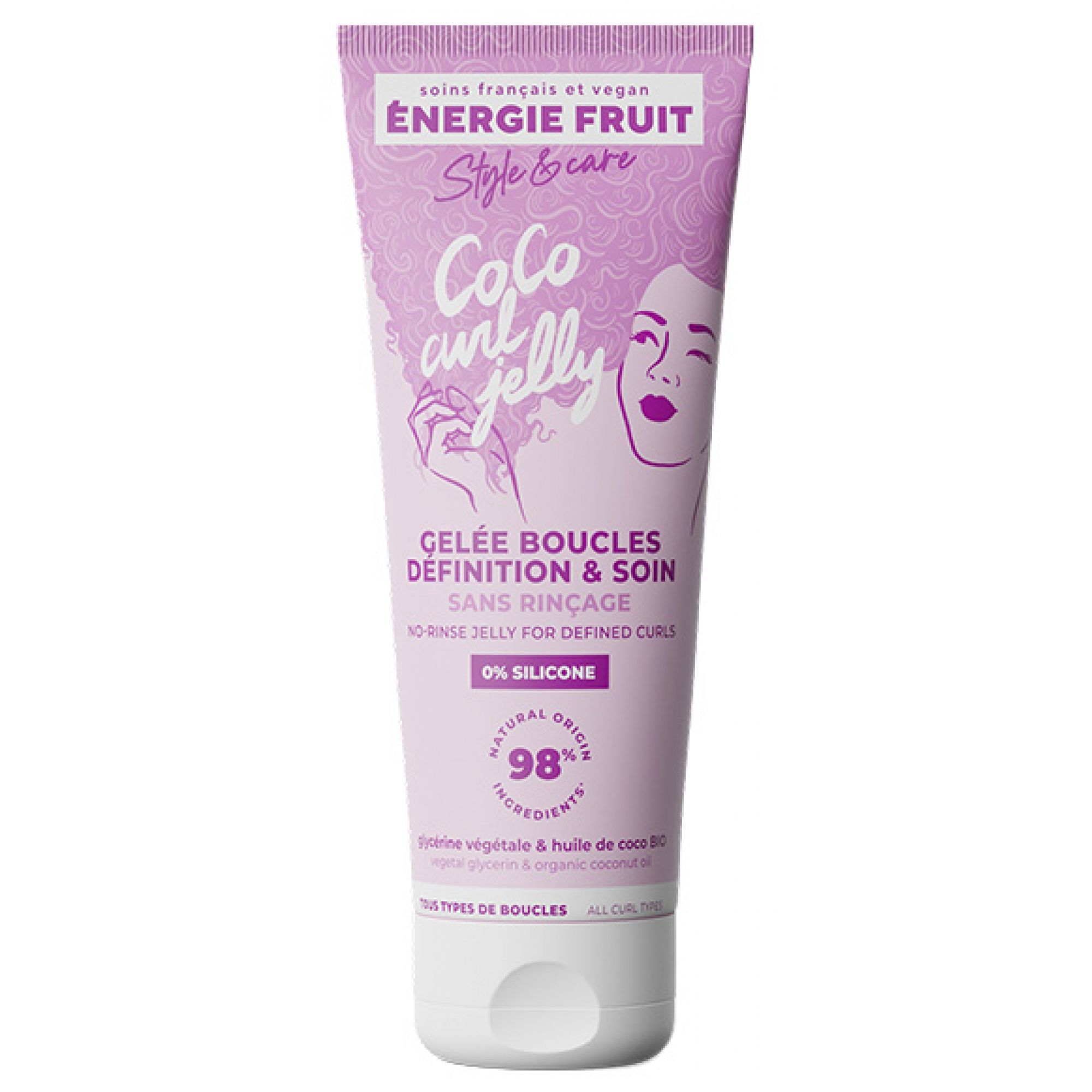 Energie Fruit Gelee Pflege und Definition Locken 8x5x18,5 cm