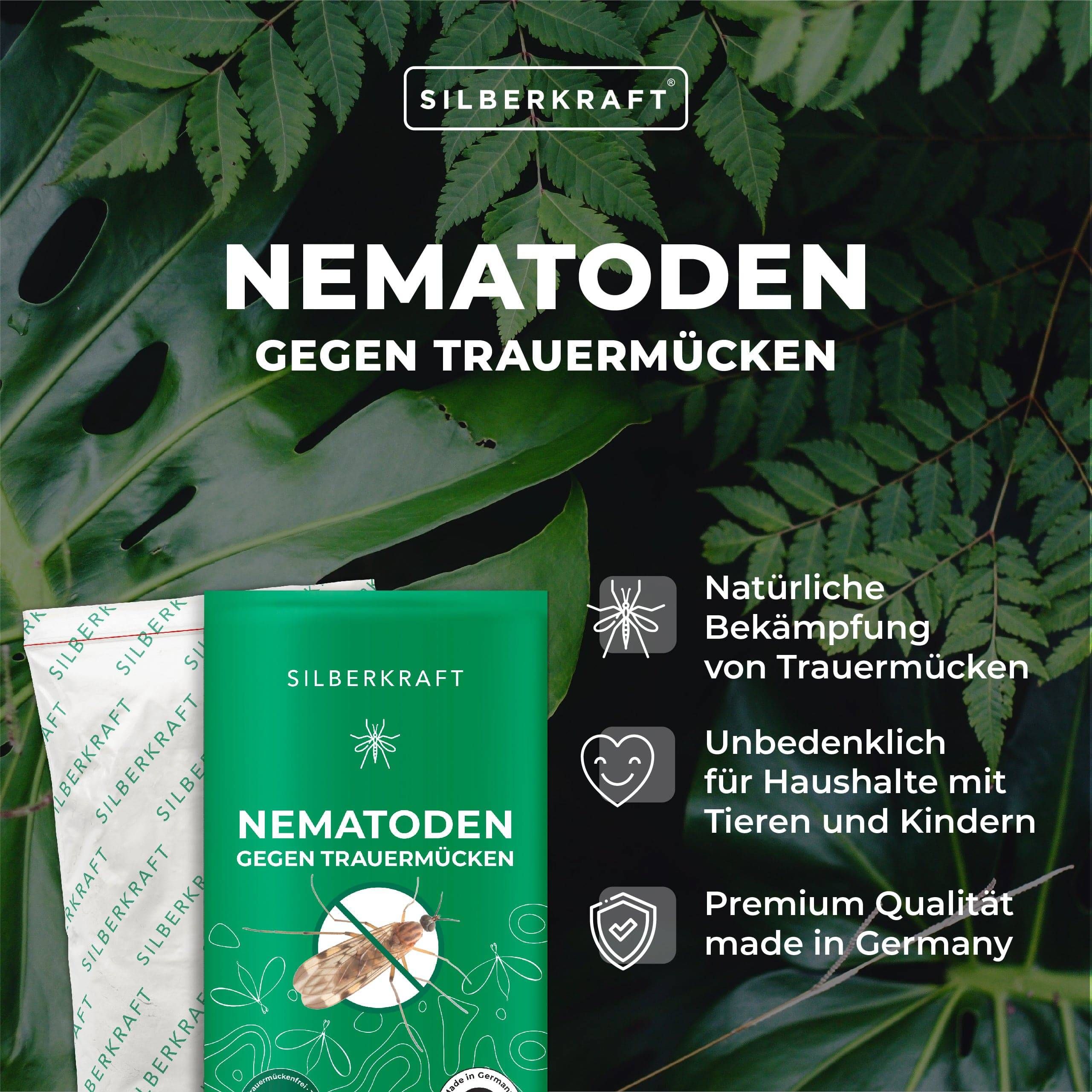 SILBERKRAFT SF Nematoden gegen Trauermücken 5 Mio