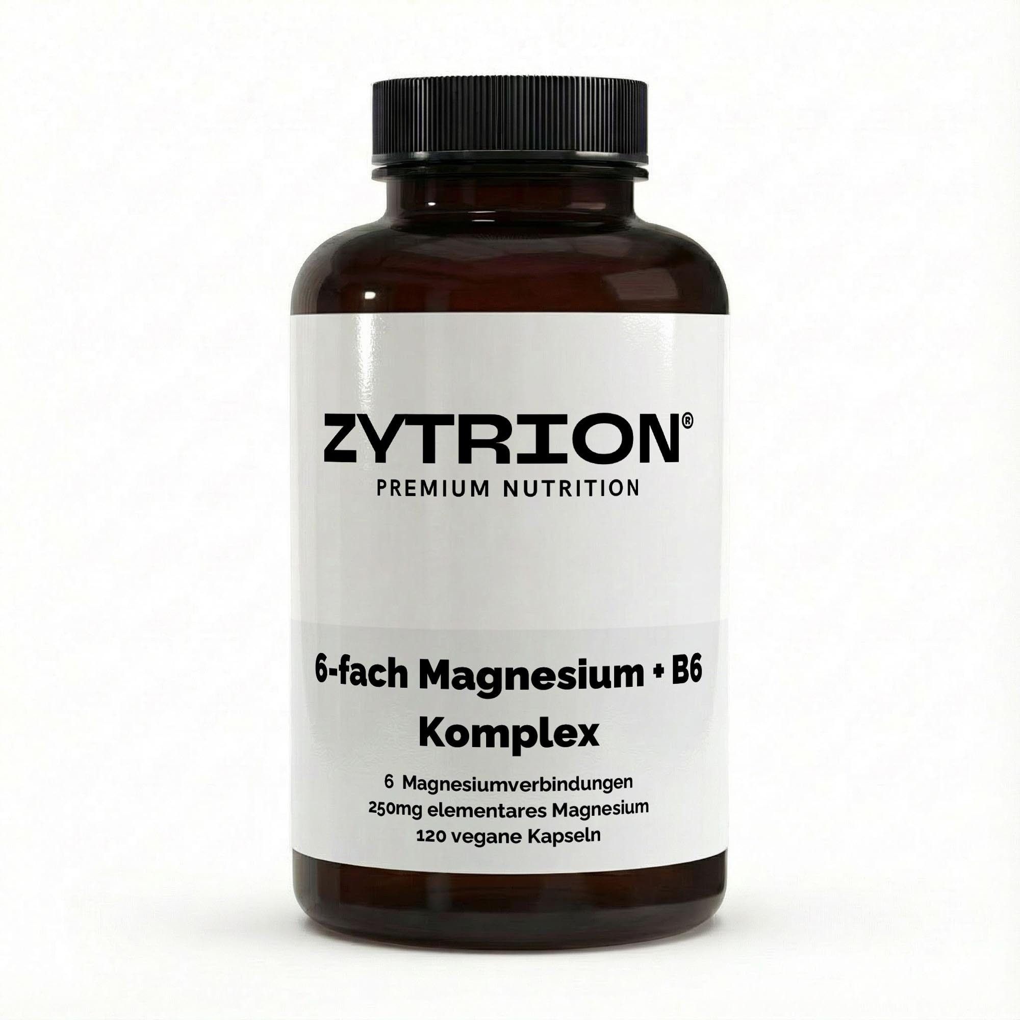 Zytrion Magnesium Komplex mit Vitamin B6 Vegan Kapseln 120 St
