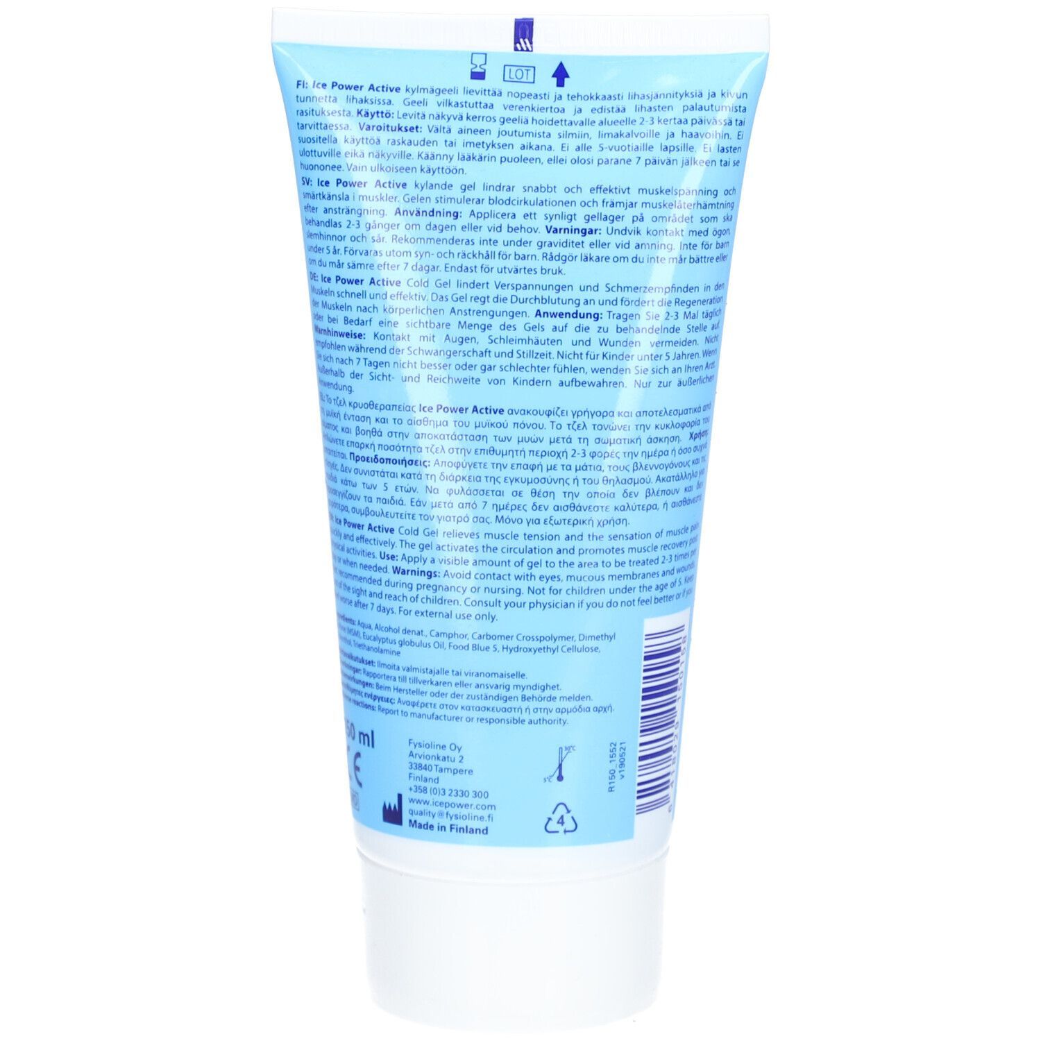 ICE Power Active cold gel 150 ml Gel