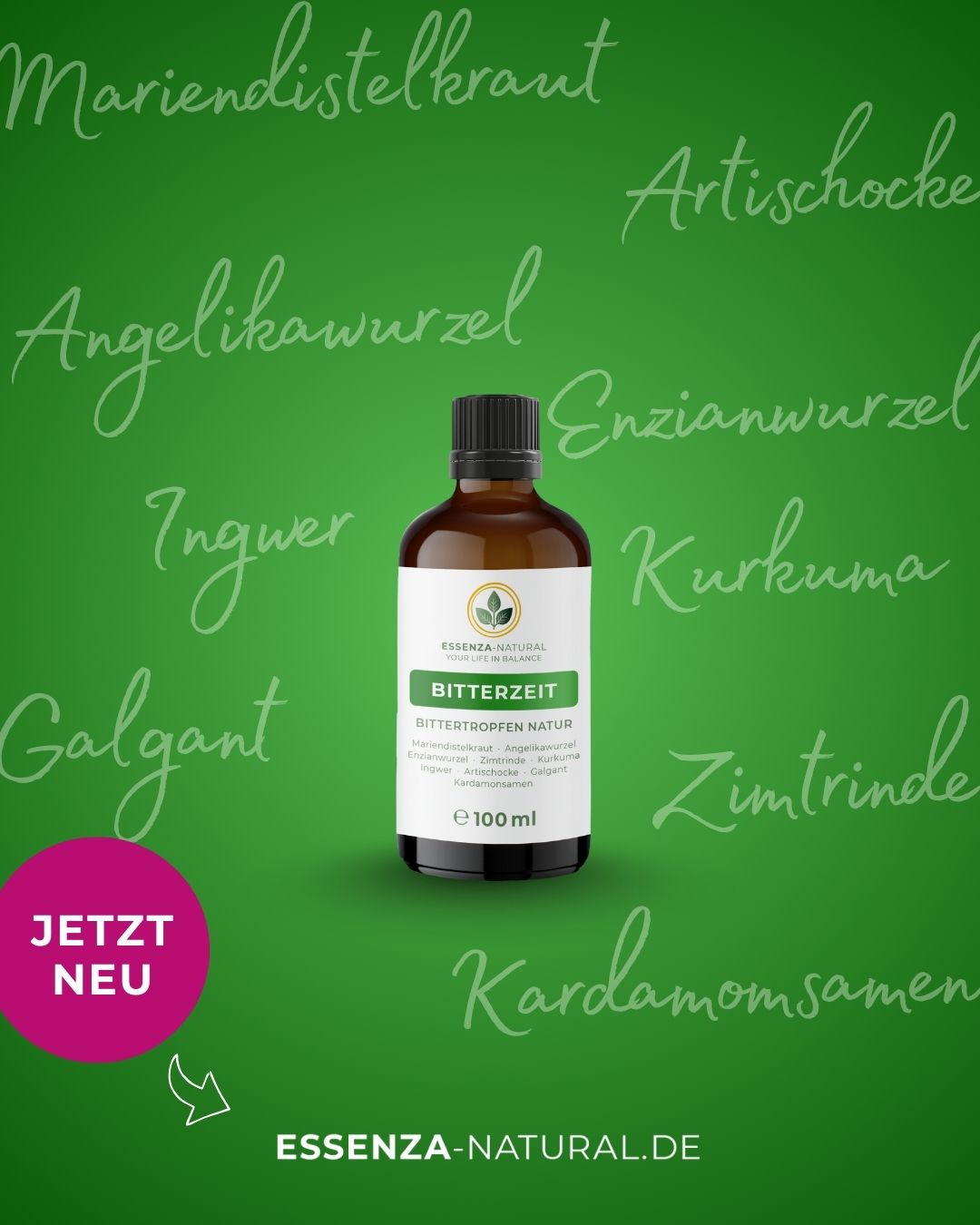 ESSENZA-NATURAL BITTERZEIT