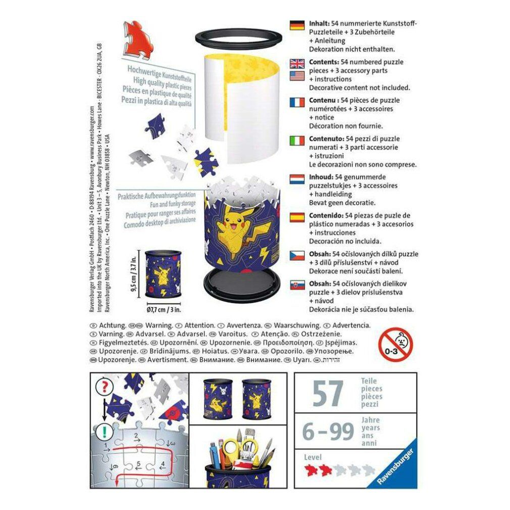 3D Puzzle Utensilo Pokémon