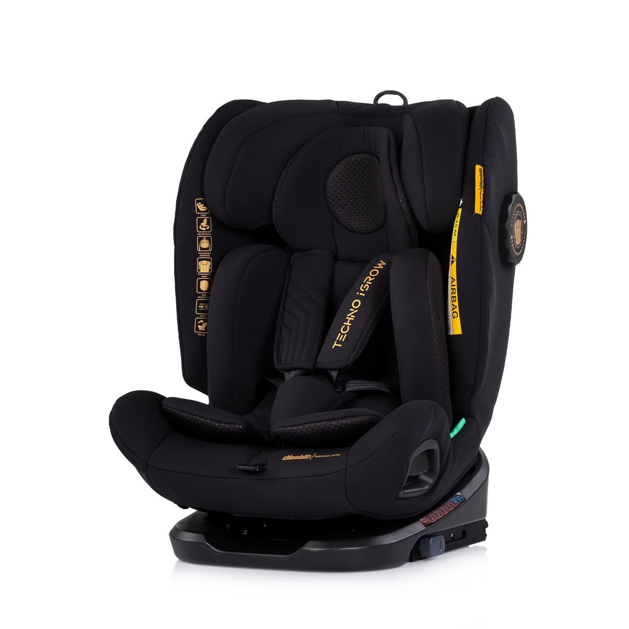 Chipolino Kindersitz Techno iGROW Isofix (40-150cm) 1 St