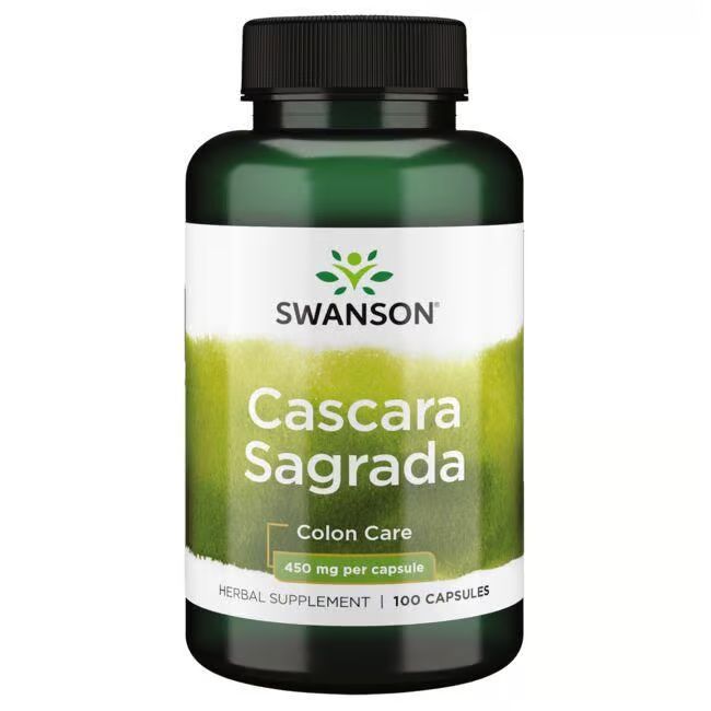 Swanson Cascara Sagrada 450 mg 100 Pc