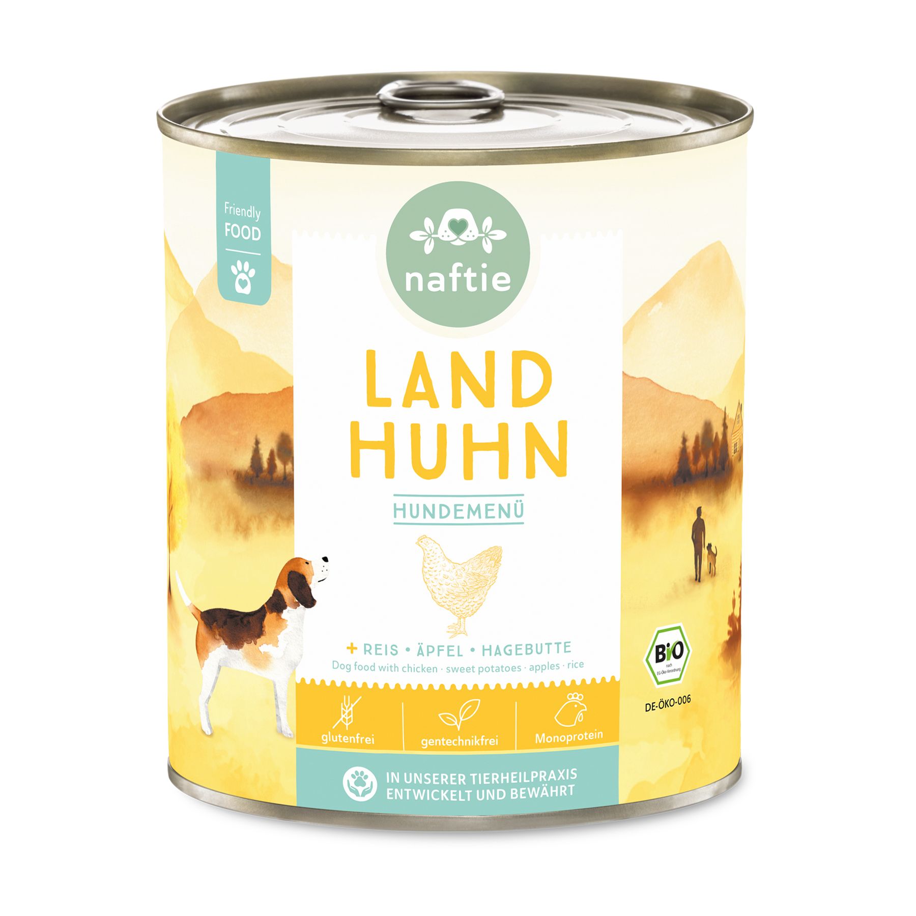 naftie Bio Land Huhn 6x800 g Dose