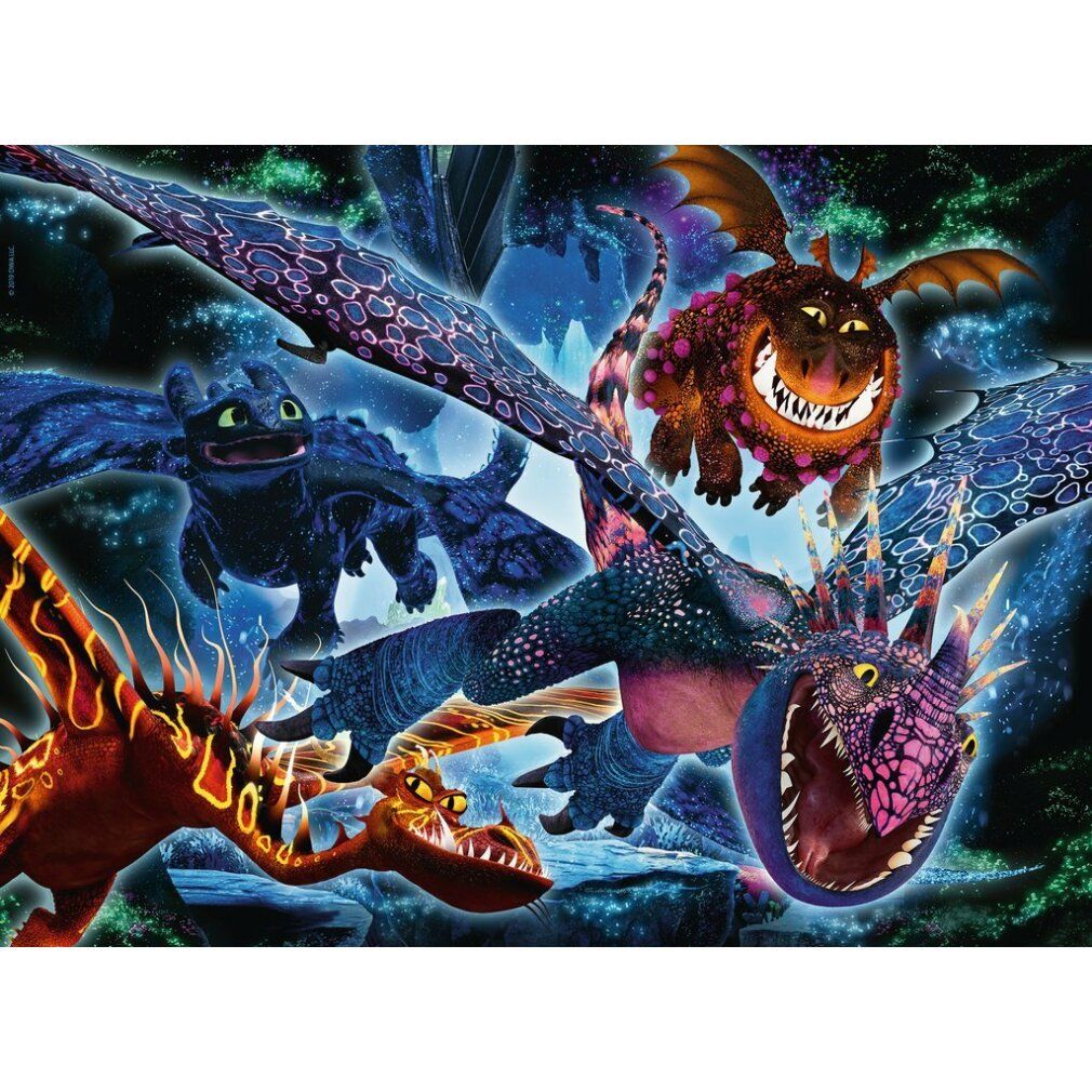 How to Train Your Dragon xxl Puzzle 100pcs