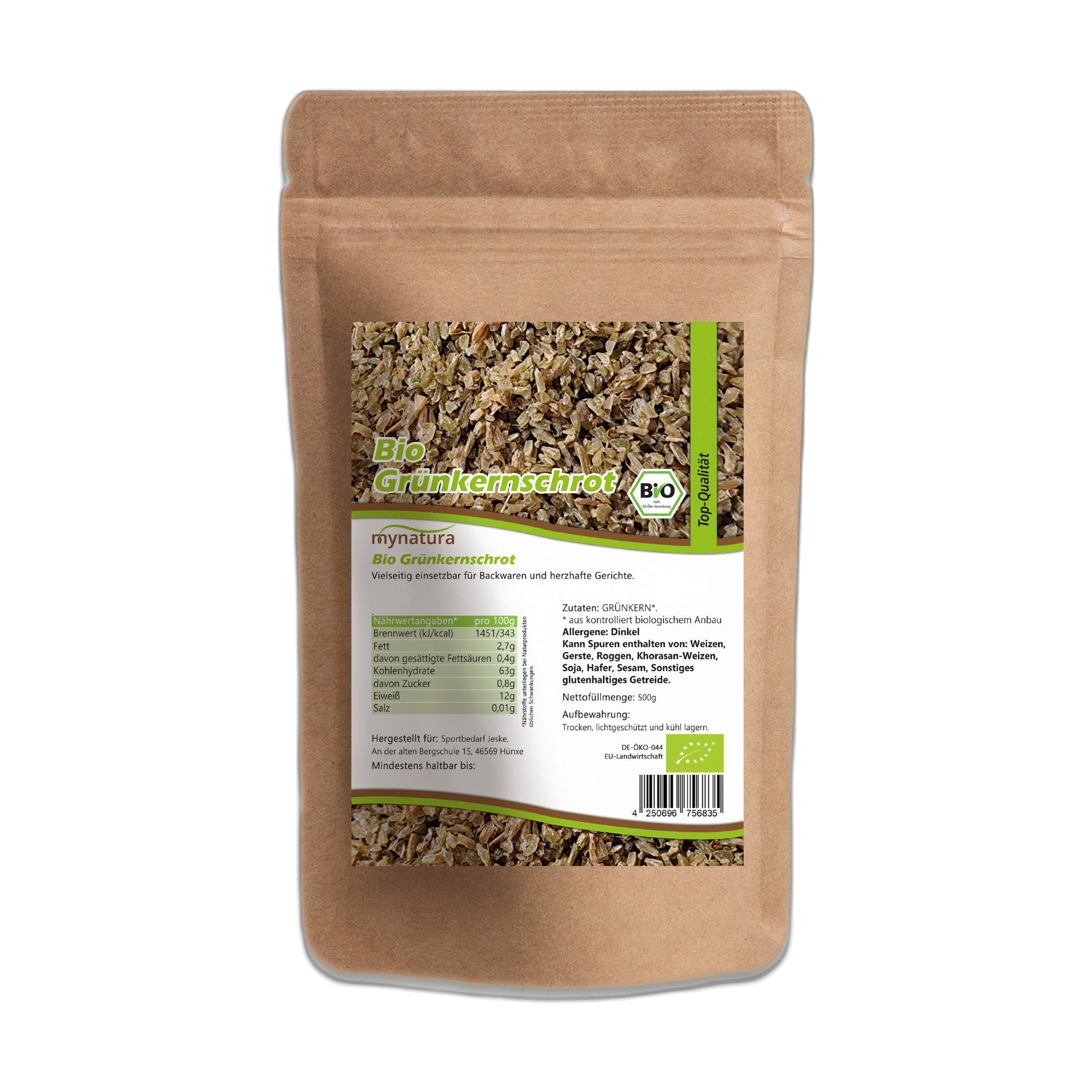 Mynatura Bio Grünkernschrot grob 500 g