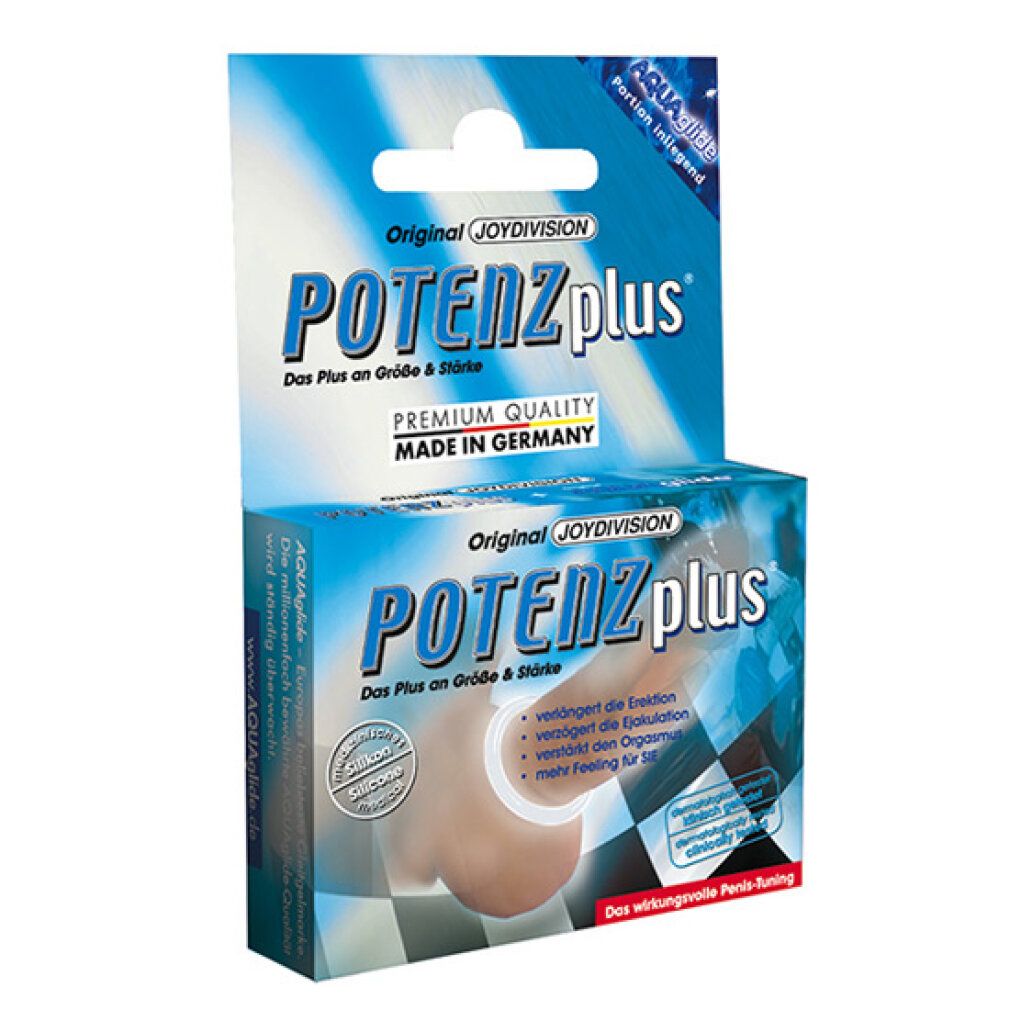 JOYDIVISION POTENZplus Penisring transp. L