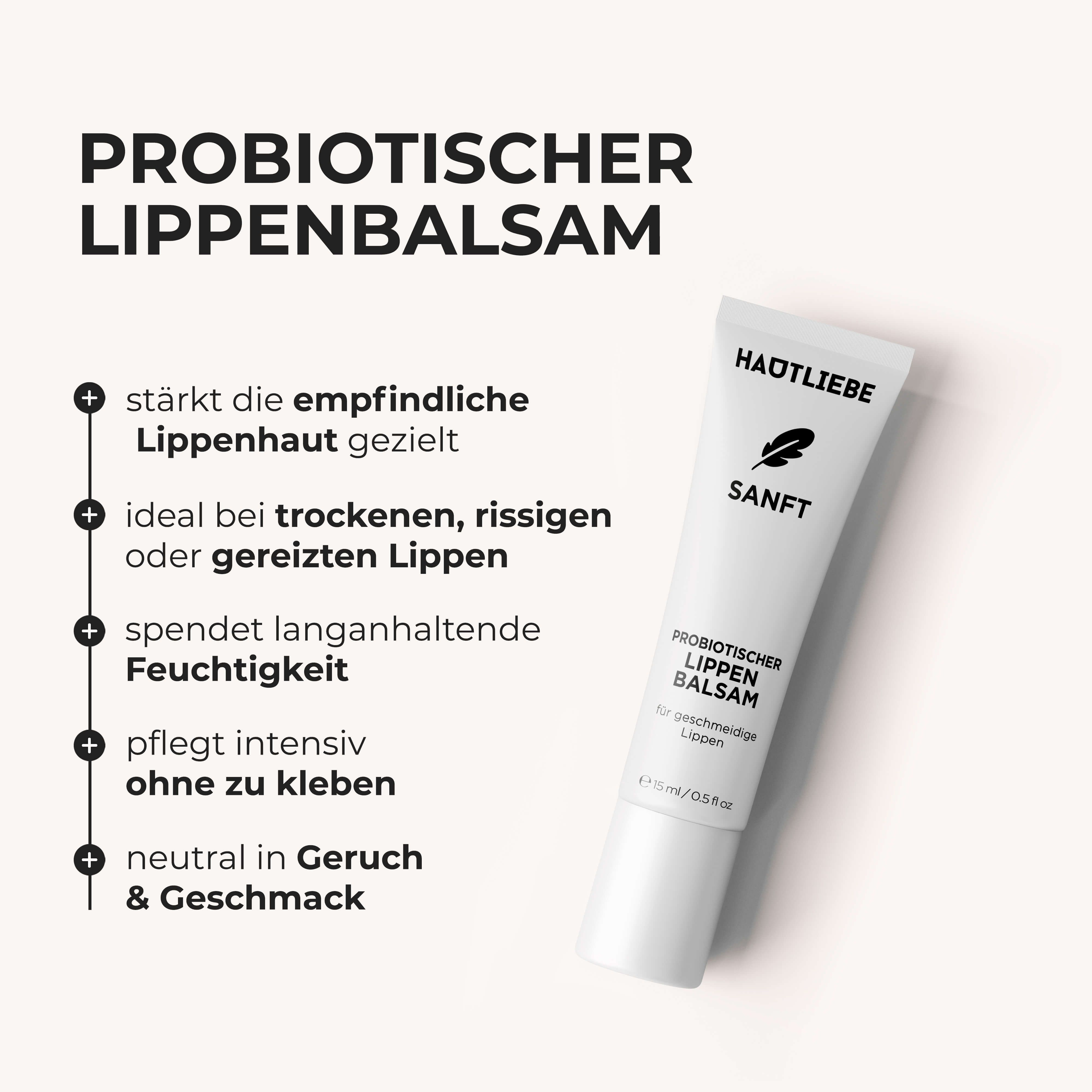 Hautliebe Probiotischer Lippenbalsam