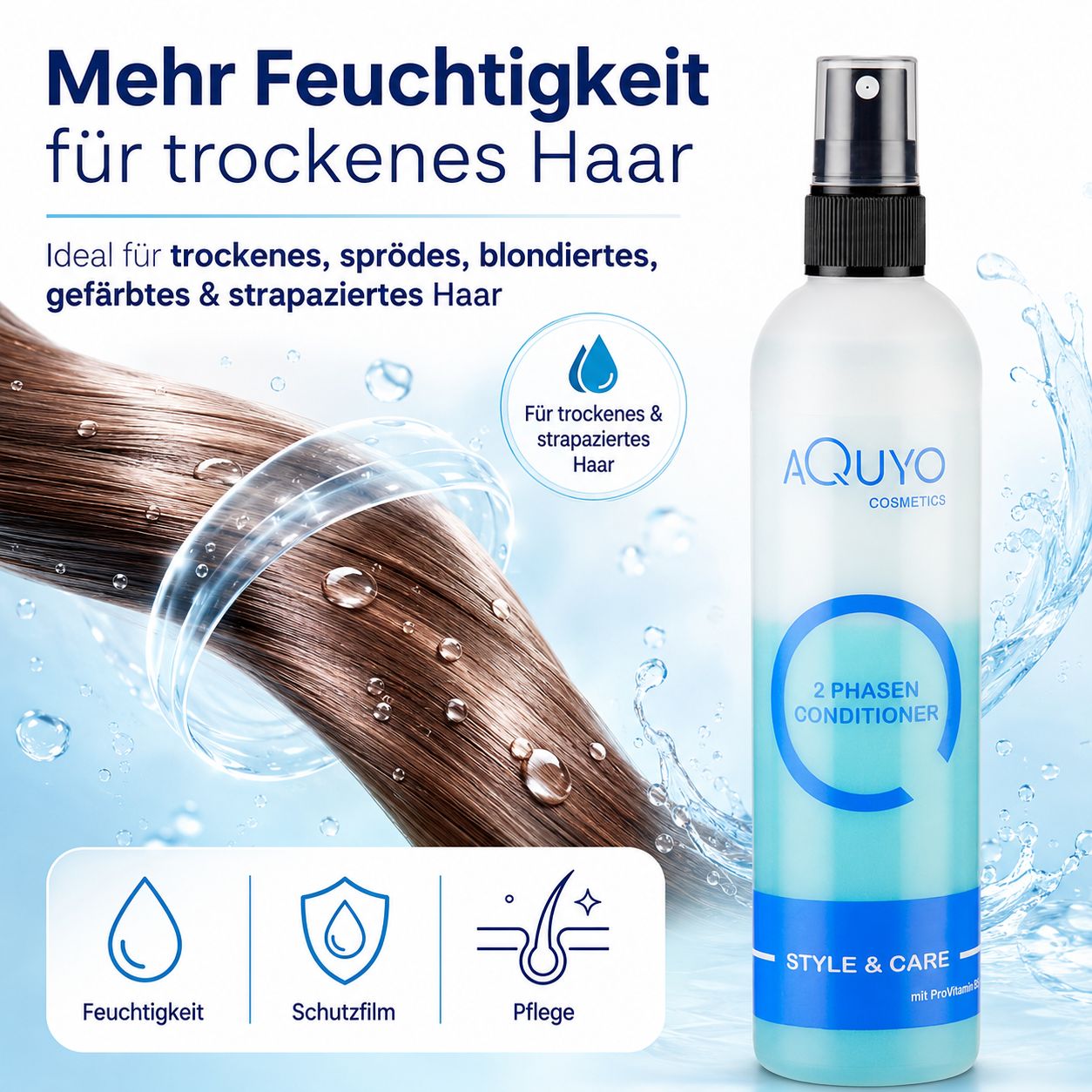 Style & Care 2 Phasen Spray Conditioner für trockenes und beanspruchtes Haar