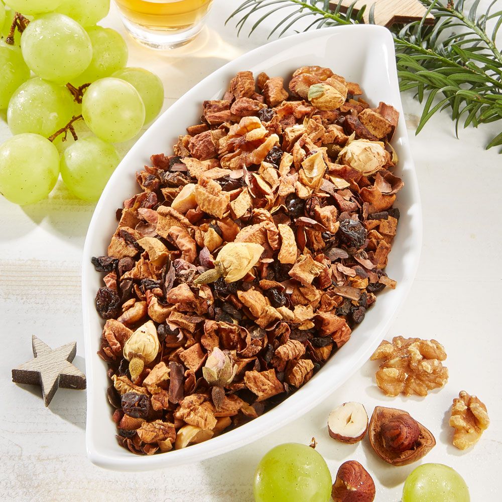 Schrader Früchtetee Traube-Rum