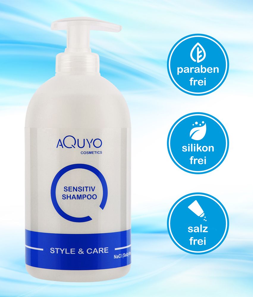 Style & Care Sensitive Shampoo für trockene, sensible und juckende Kopfhaut