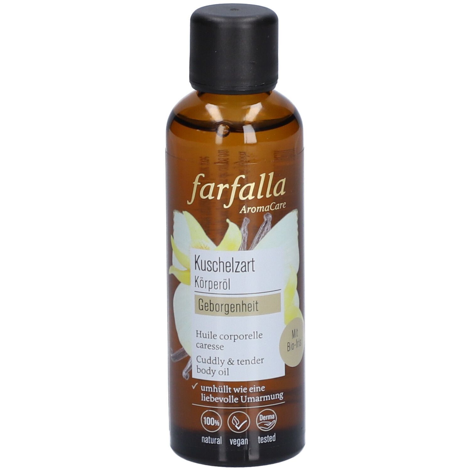 Farfalla Körperöl Geborgenheit Kuschelzart 75 ml Ätherisches Öl