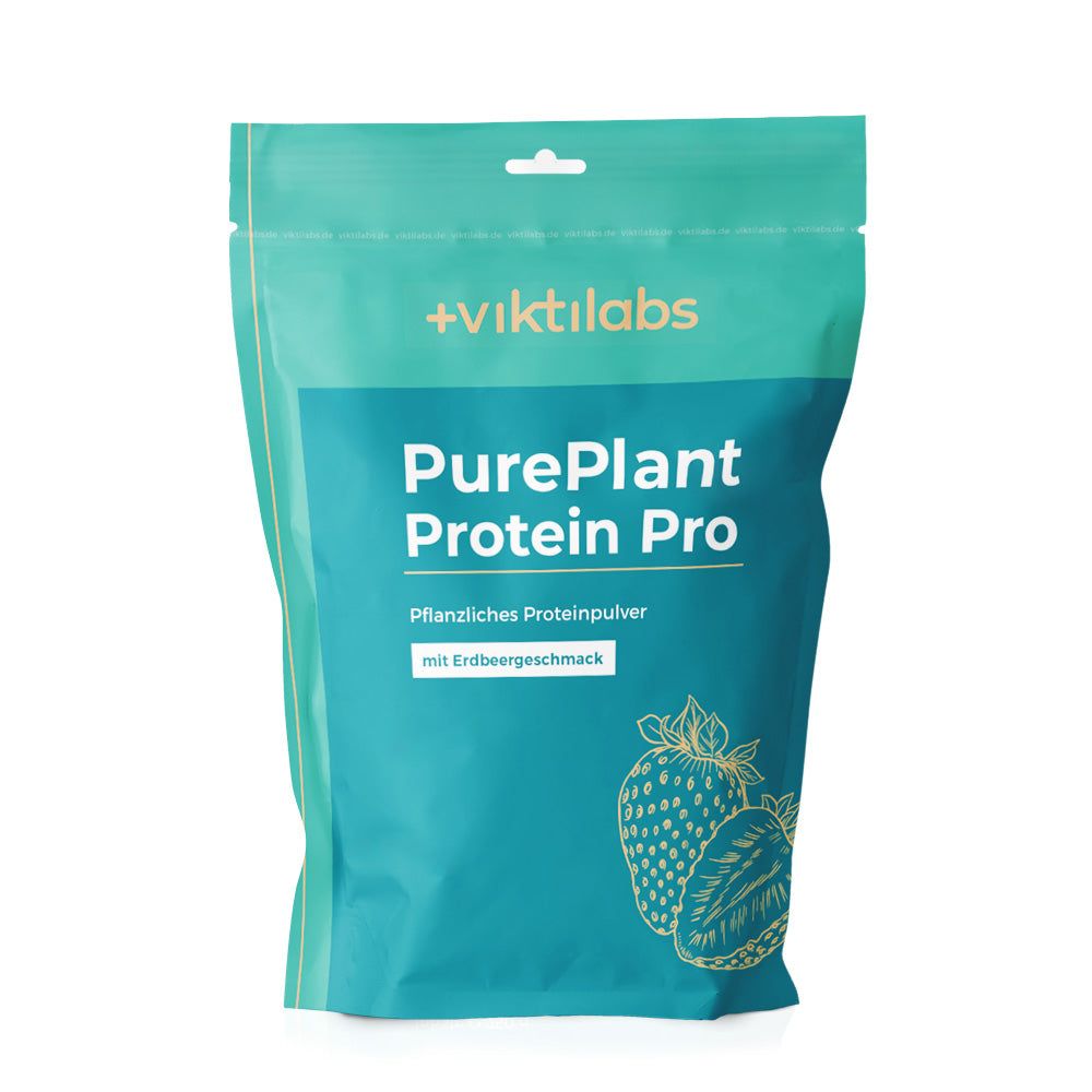 Pureplant Protein Pro Erdbeere Pulver 750 g