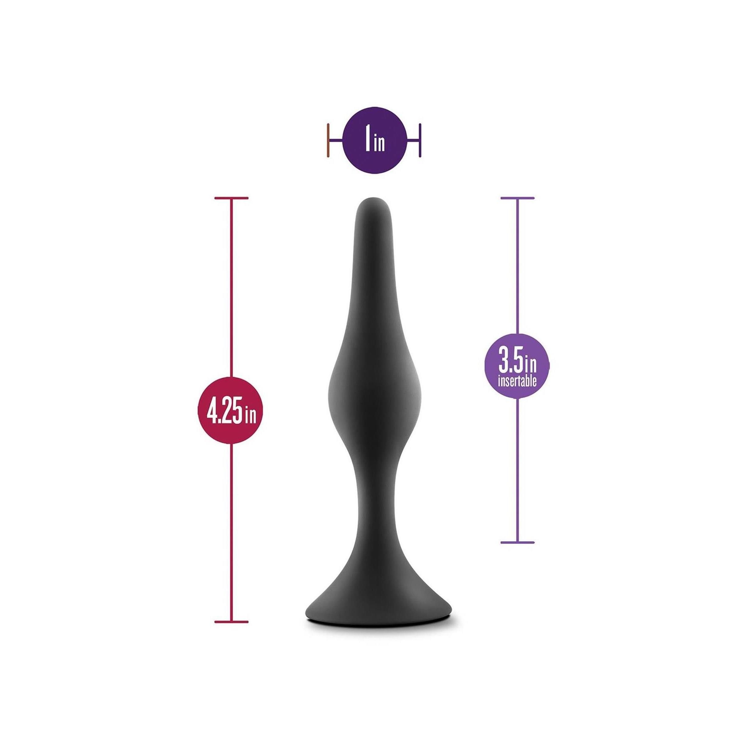 Blush - ANAL ADVENTURES PLATINUM SILICONE BEGINNER Plug