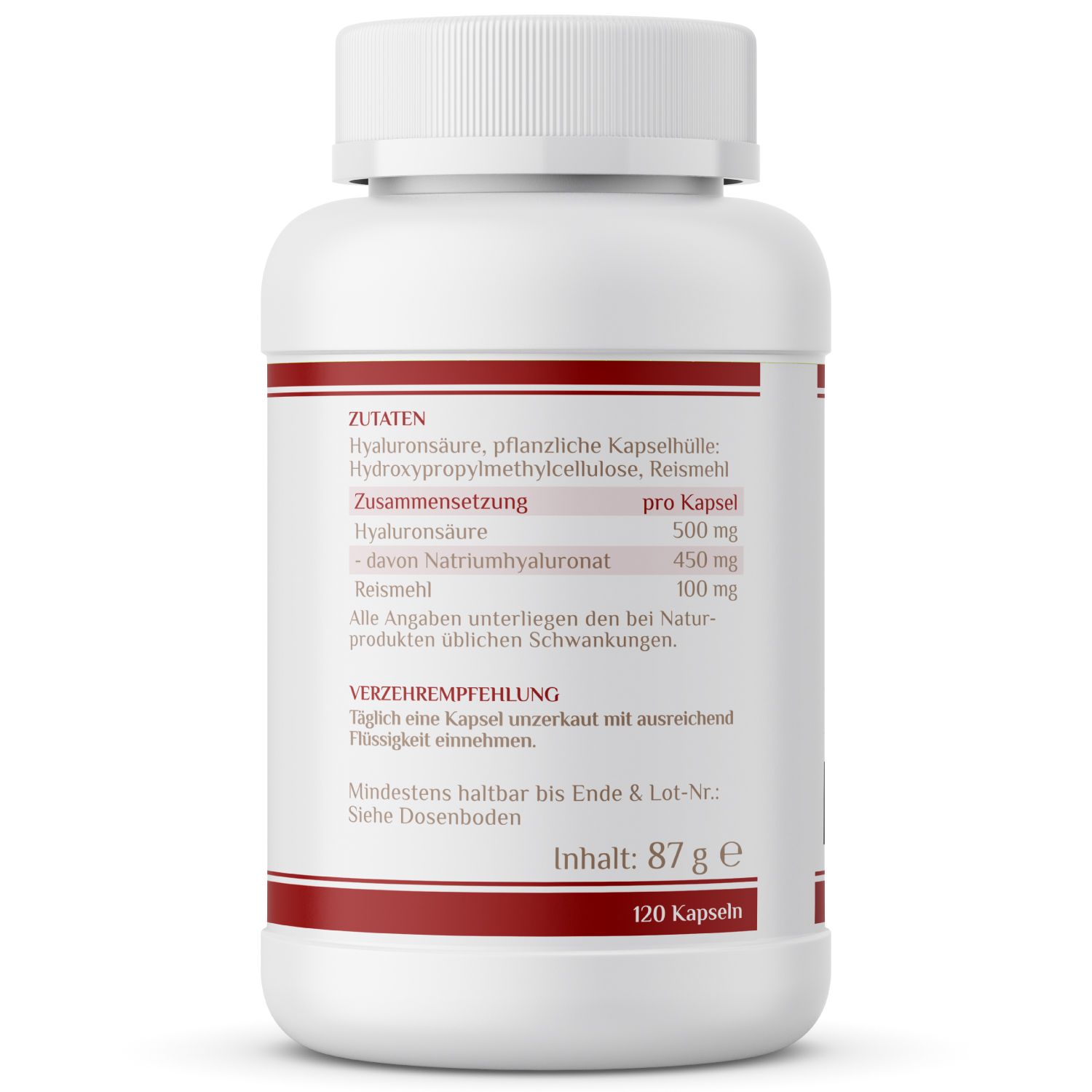 VITACONCEPT Hyaluronsäure Gold Plus