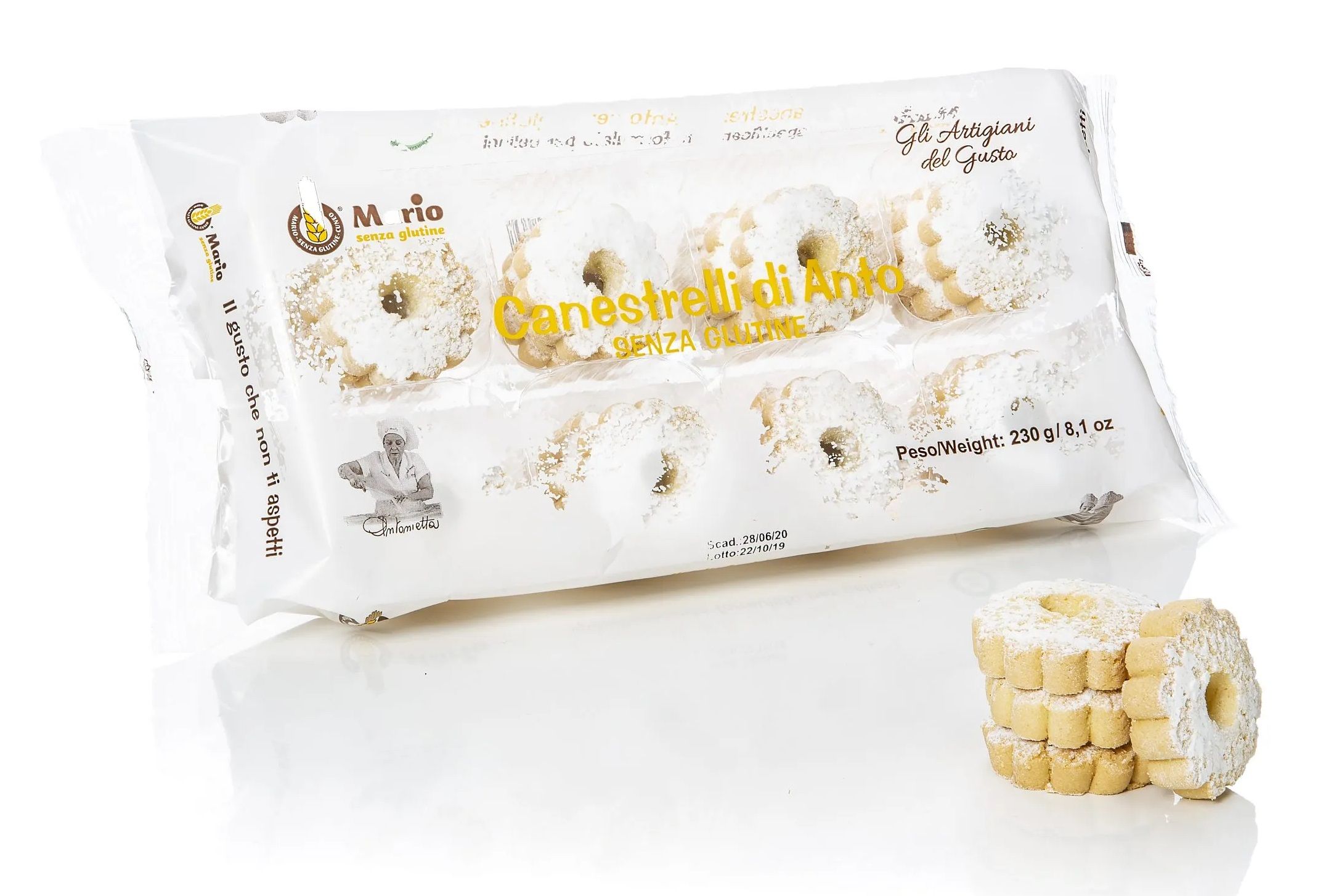 Canestrelli Senza Glutine e Senza Lattosio - Mario Senza Glutine