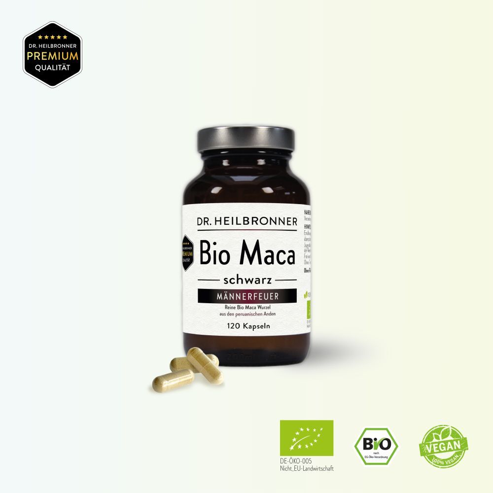 Bio Maca Schwarz Kapseln