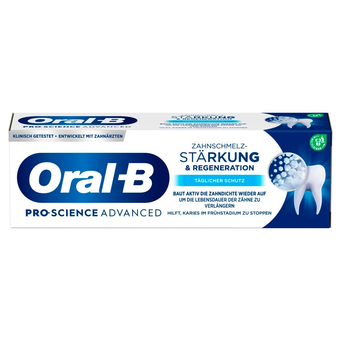 Oral-B PRO-SCIENCE ADVANCED Zahnschmelzstärkung & -regeneration Täglicher Schutz 75ml