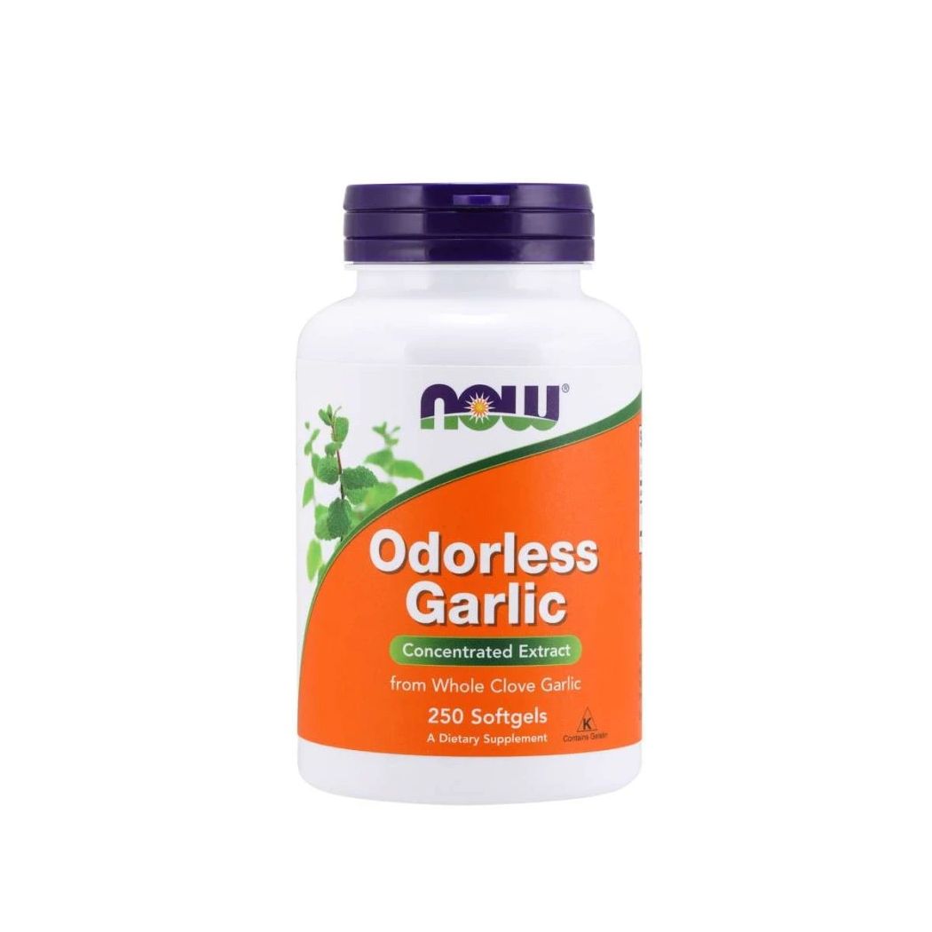 NOW Foods Geruchloser Knoblauch 250 St Weichkapseln