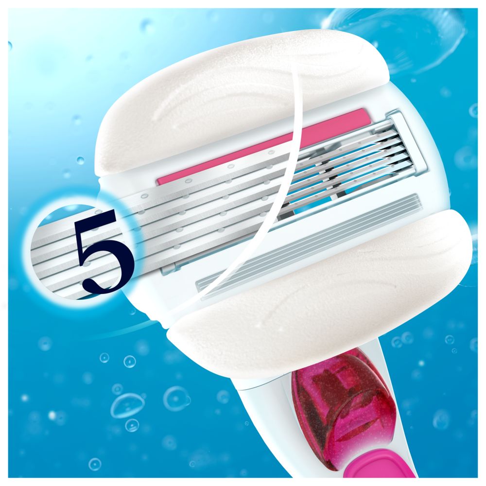 Gillette Venus - Damenrasierklingen "Sugarberry Comfortglide"
