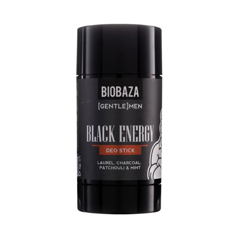 Biobaza Deo Stick Black Energy – Natürlicher 24h Schutz