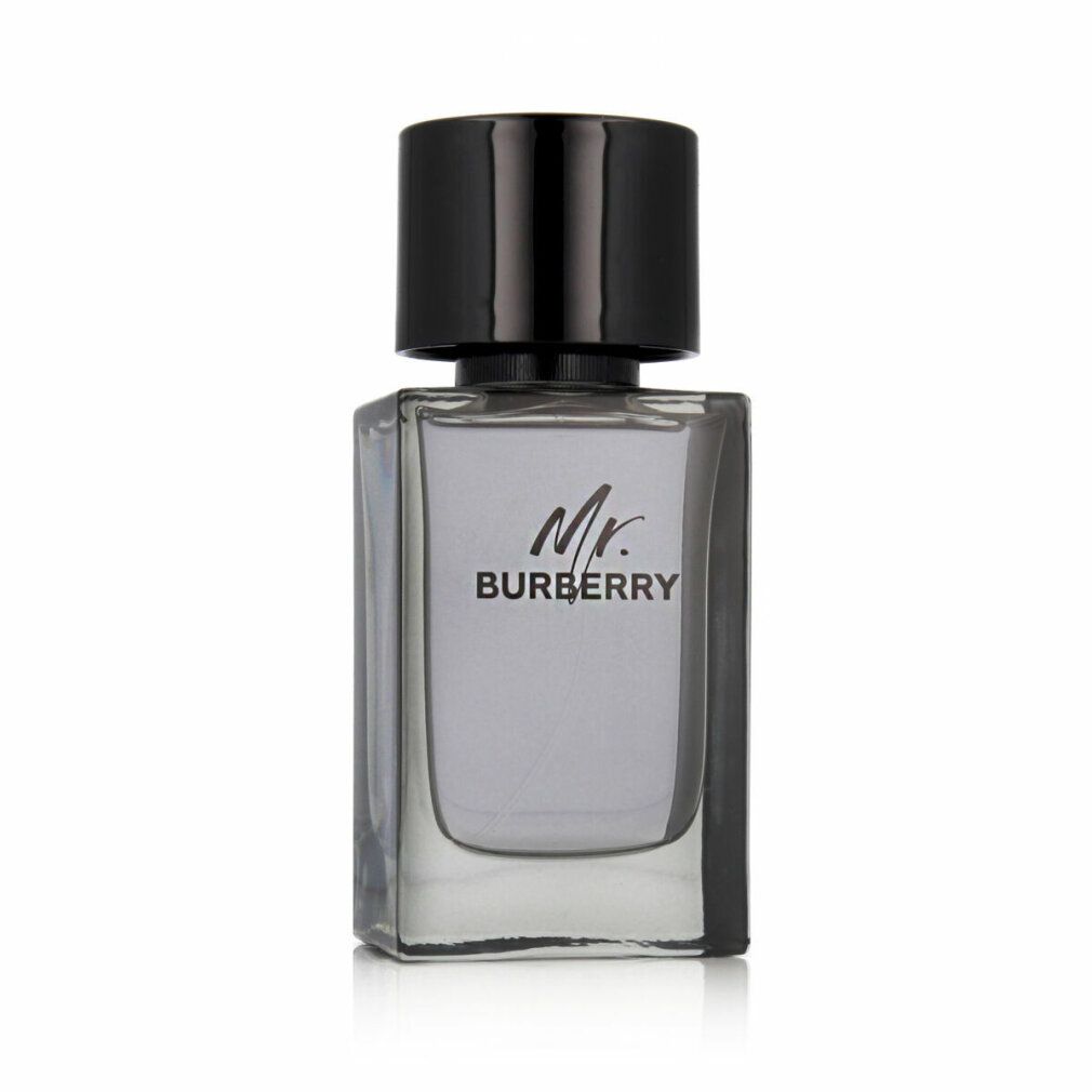 Burberry Mr. Flakon mit schwarzem Deckel. Aufschrift Mr. Burberry.
