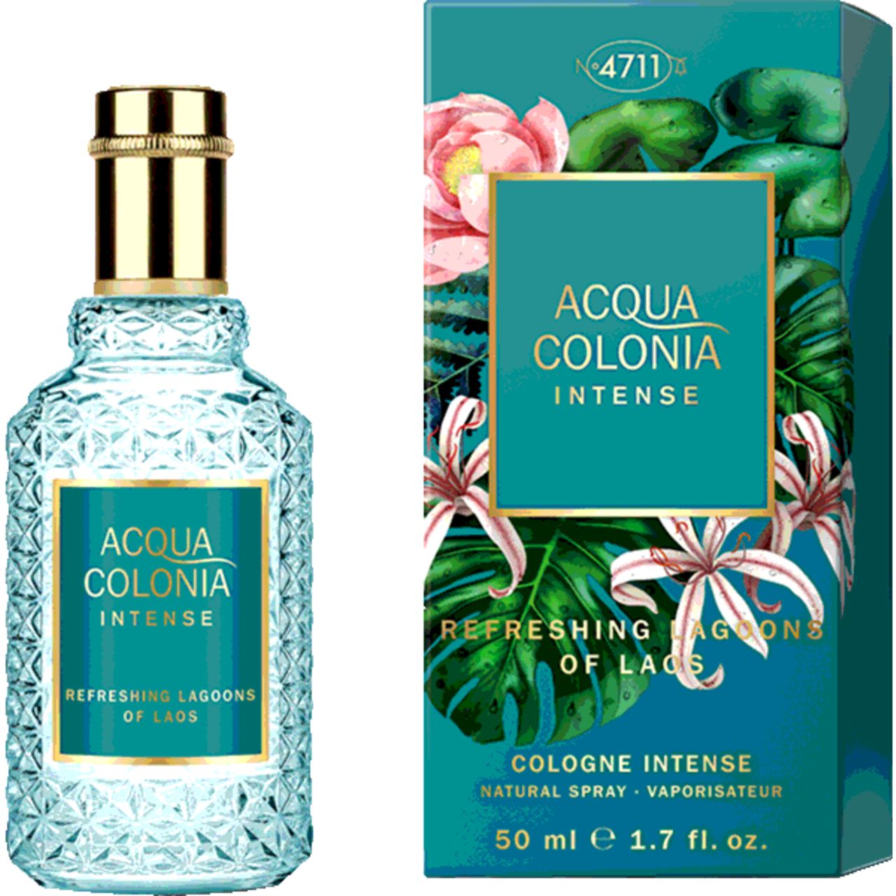 Intense Refreshing Lagoons of Laos Cologne Intense 50 ml