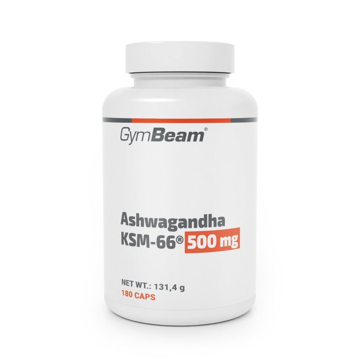 GymBeam Ashwagandha Ksm-66 Kapseln 180 St