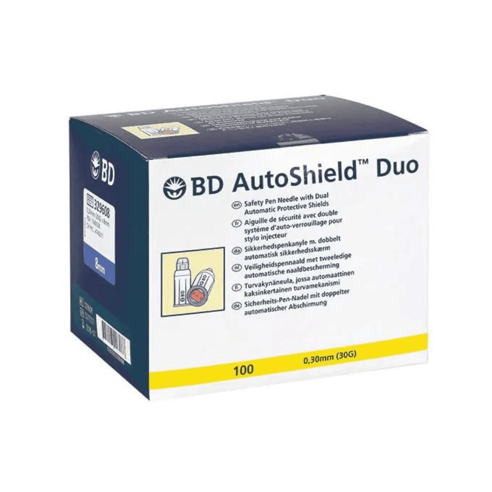 BD Autoshield Duo Sicherheits Pen Nadel 8 mm