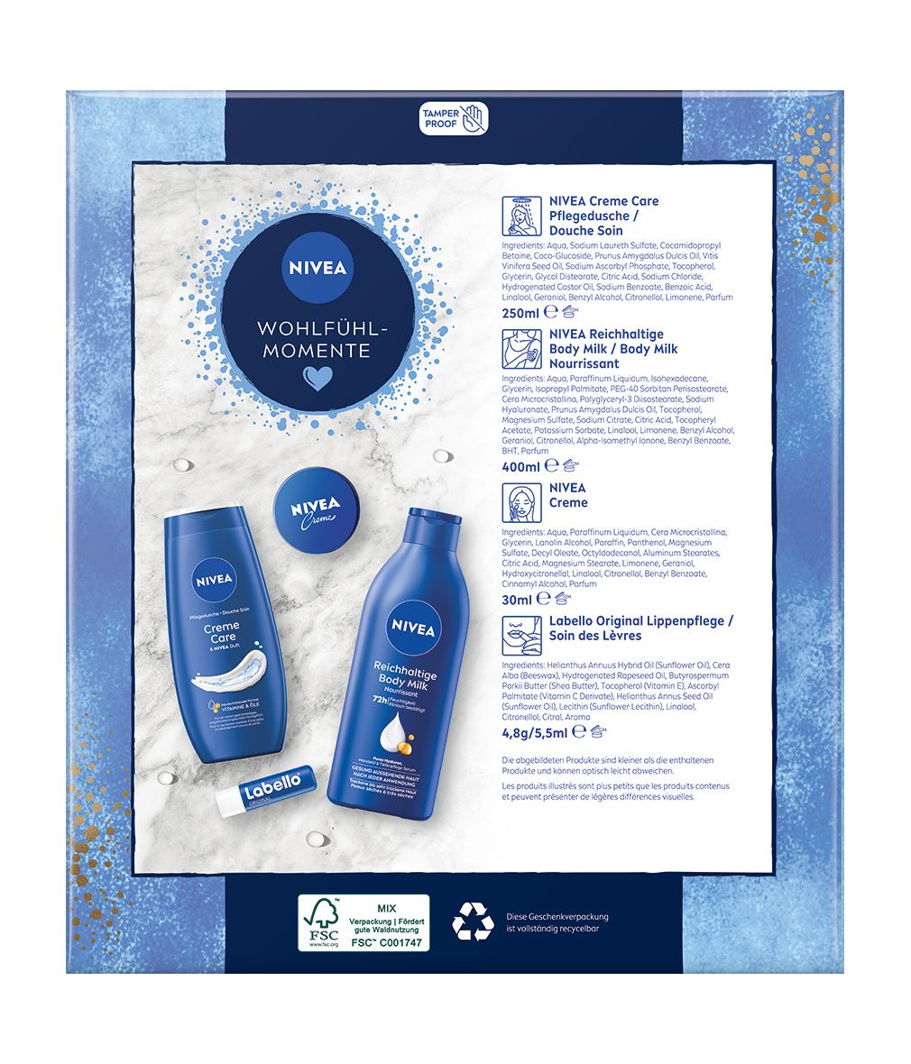 NIVEA Wohlfühl-Momente Geschenkset