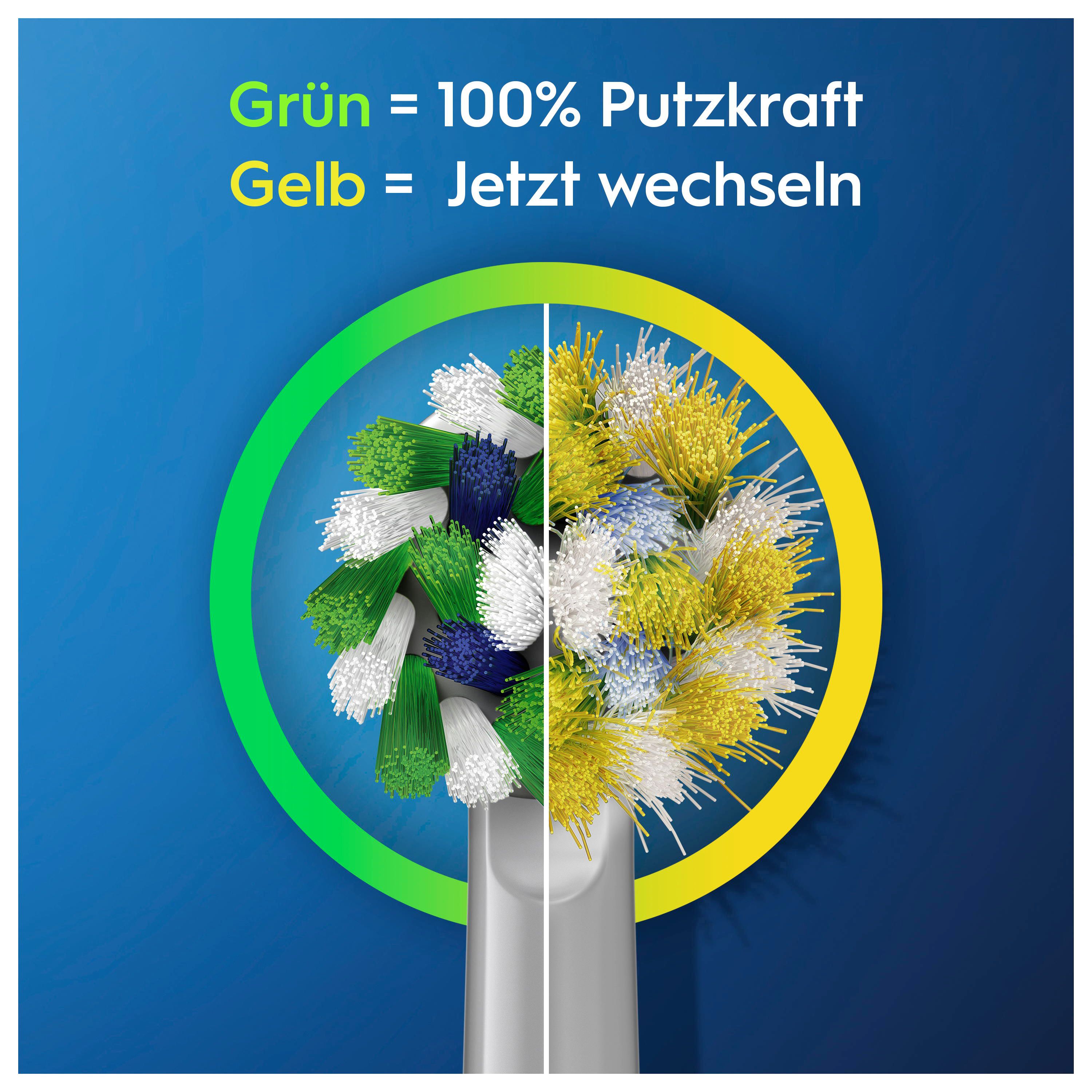 Oral-B - Elektrische Zahnbürste "Pro 3 + Reiseetui Streifen Design" in White