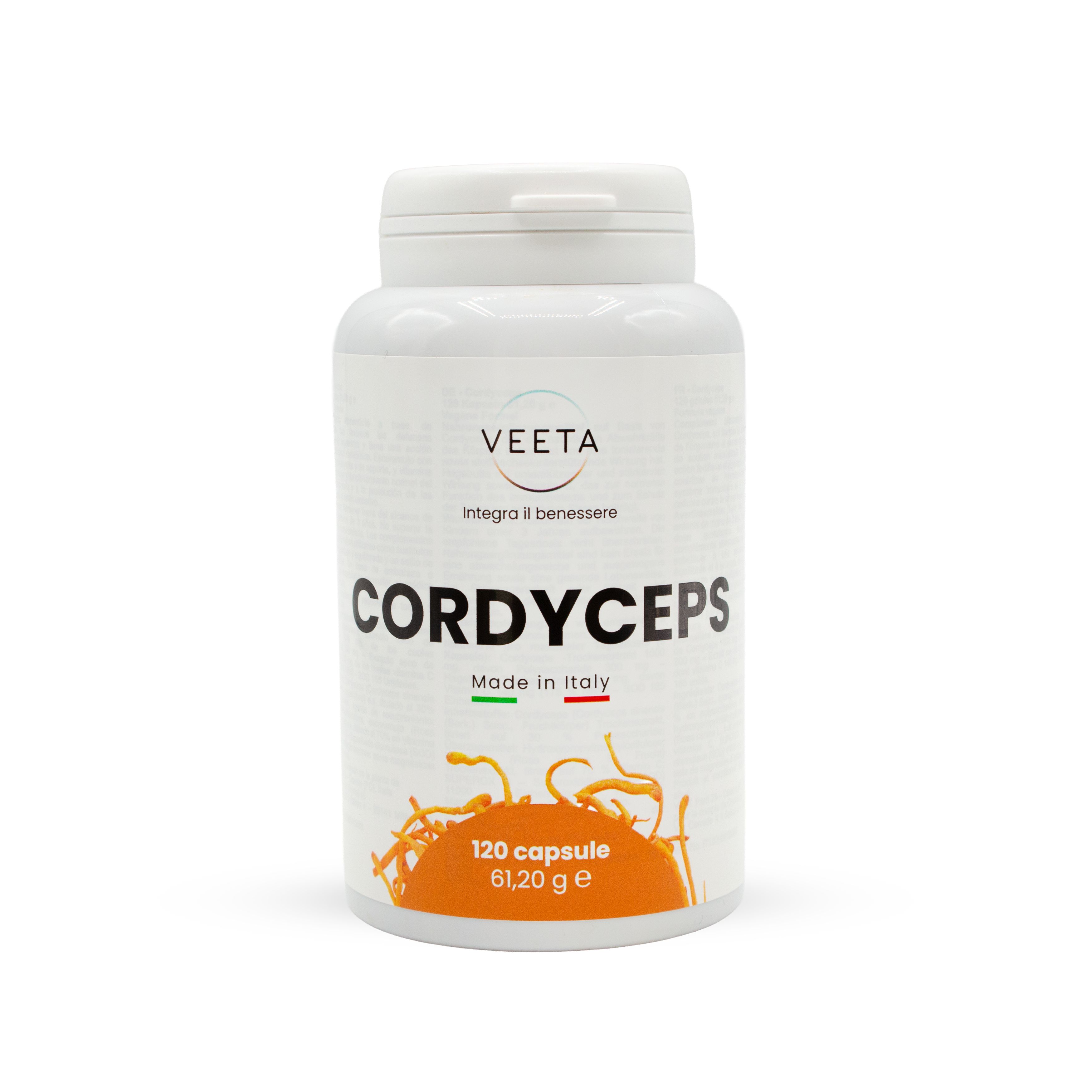 Veeta Cordyceps – Heilpilz für Energie und Vitalität 120 St