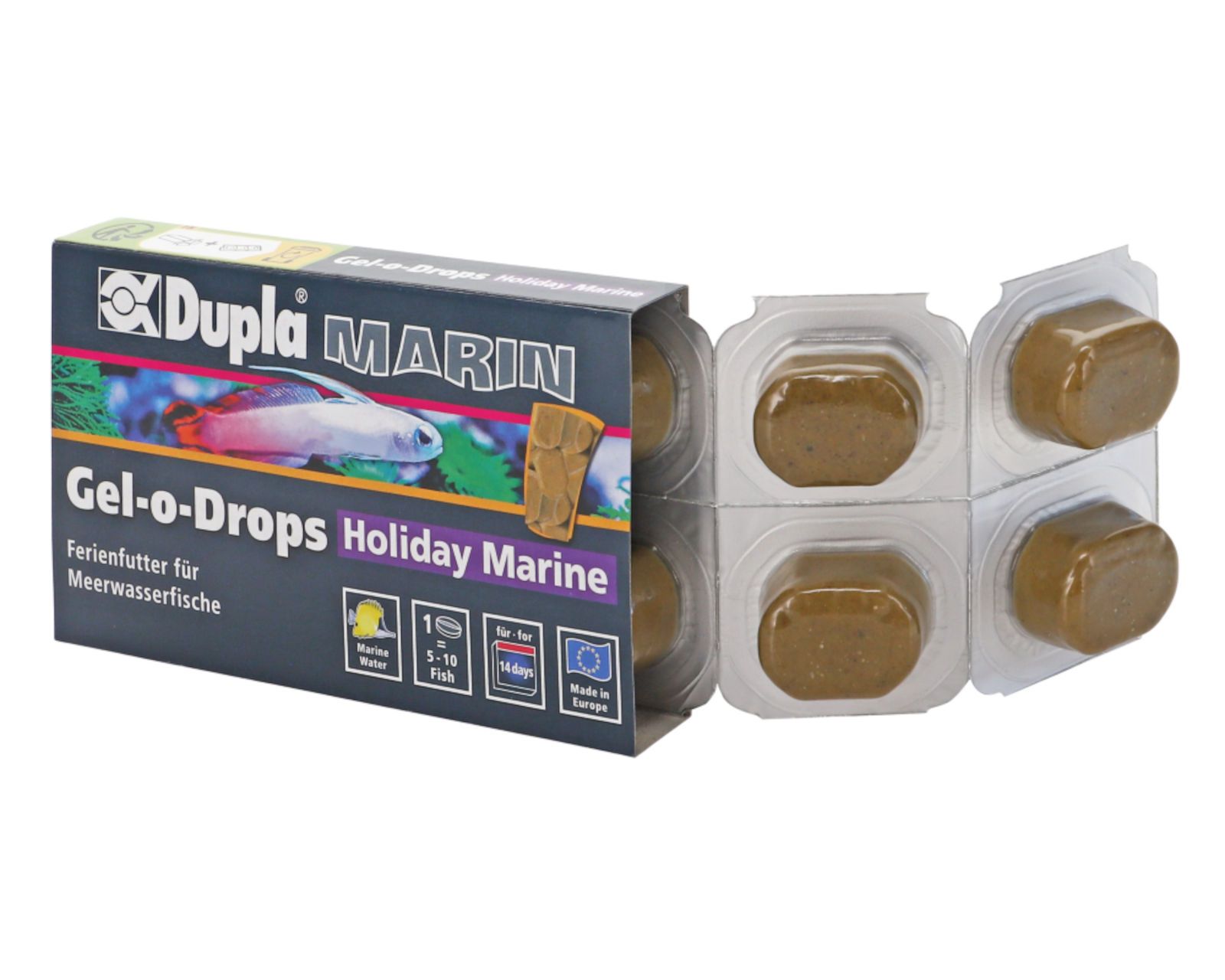 Dupla Marin Ferienfischfutter Gel-o-Drops Holiday Marine