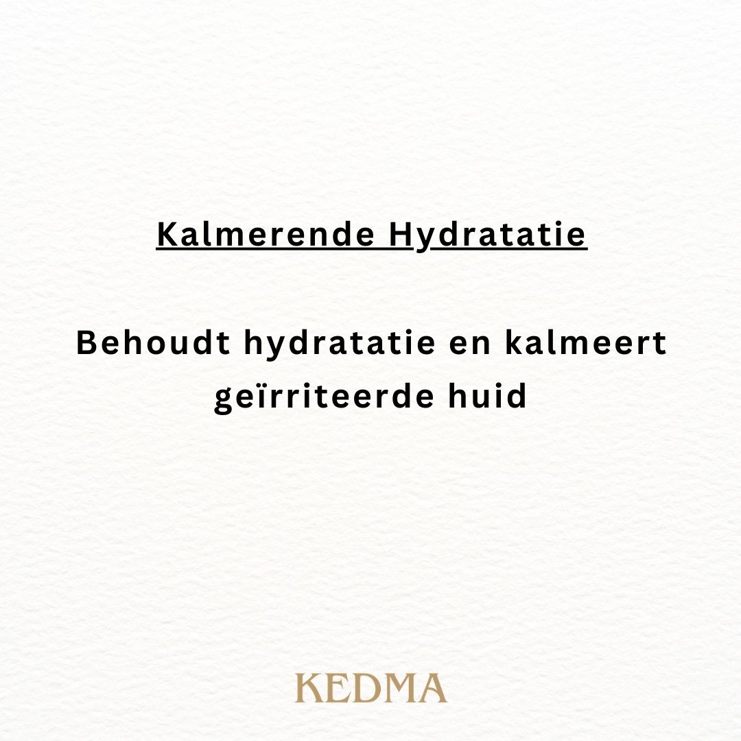 Intense Zuivering. Vermindert overtollig talg en revitaliseert de huid voor een natuurlijke glans. Kedma logo.