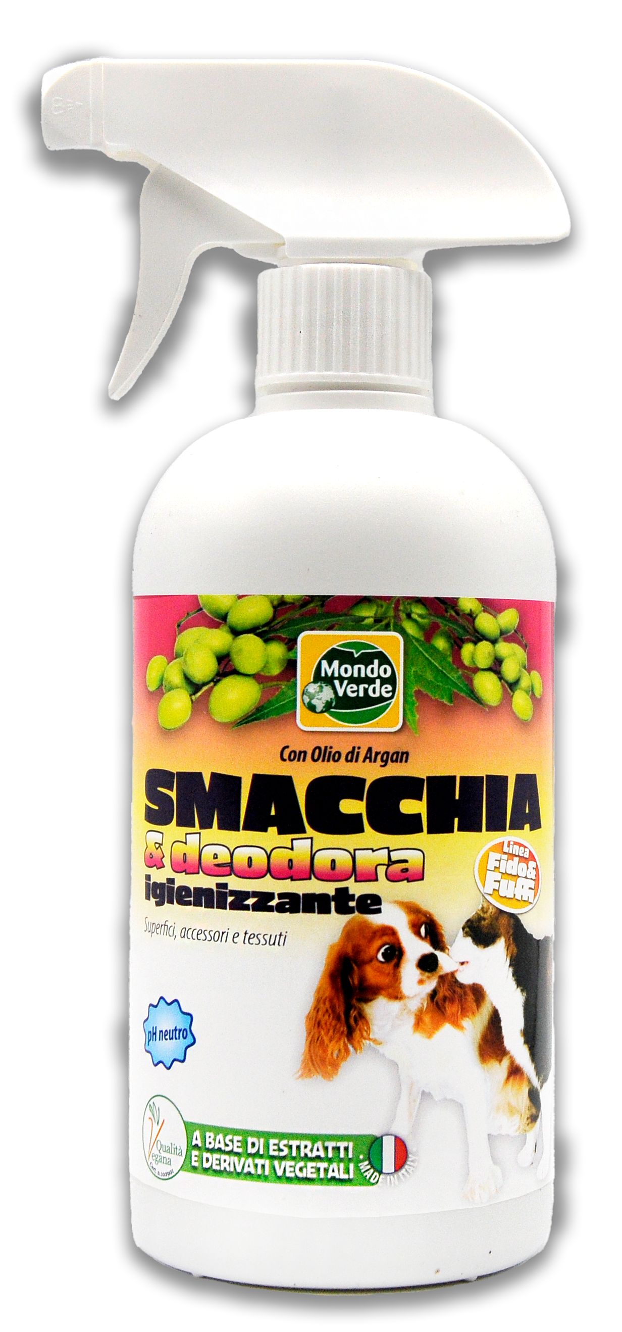 Mondo Verde - Smacchia & Deodora Igienizzante per superfici, accessori e tessuti (PET10)