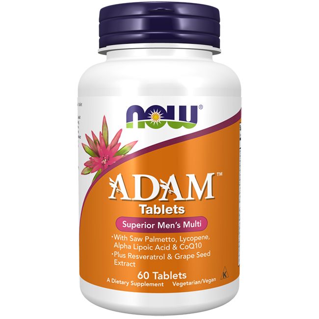 Now Foods Adam Men's Multiple Vitamin 60 Pc
