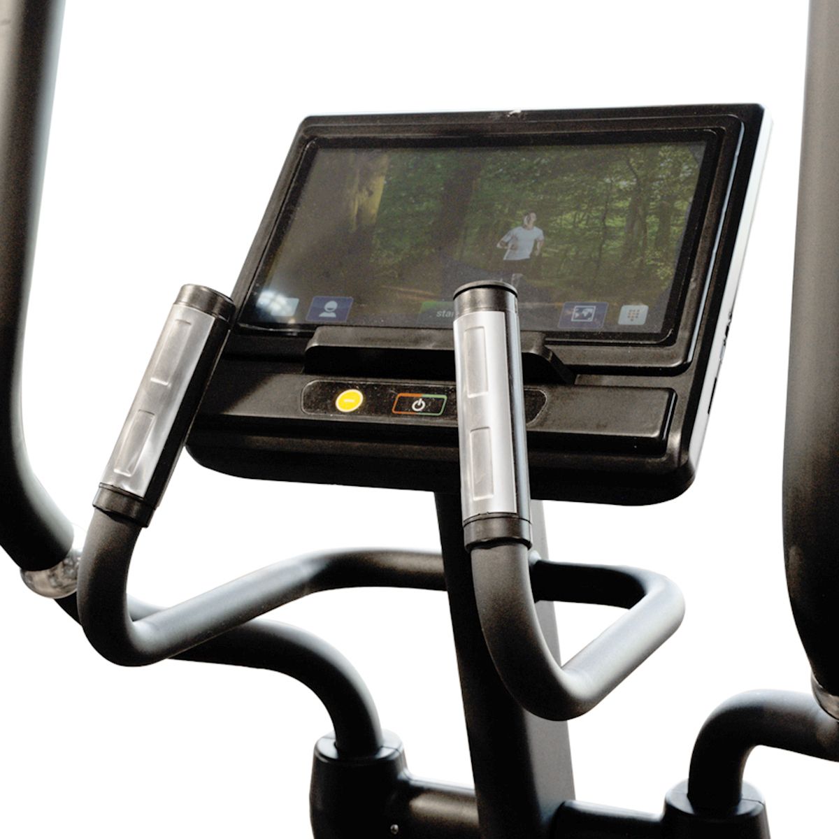 Crosstrainer Ellipsentrainer Multifunktionsgerät mit LCD-Bildschirm