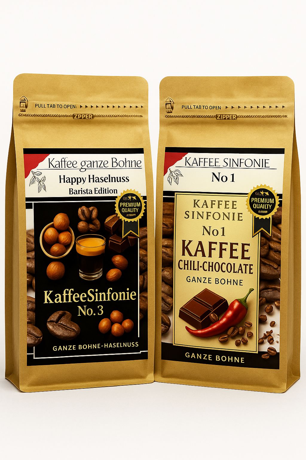 Linecase - Kaffee Bohnen Set Kaffee ganze Bohne