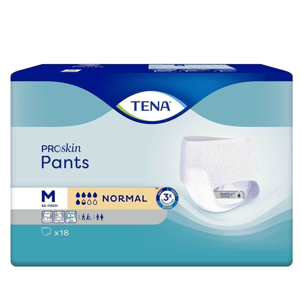Tena Pants Normal M bei Inkontinenz 18 St Einweghosen