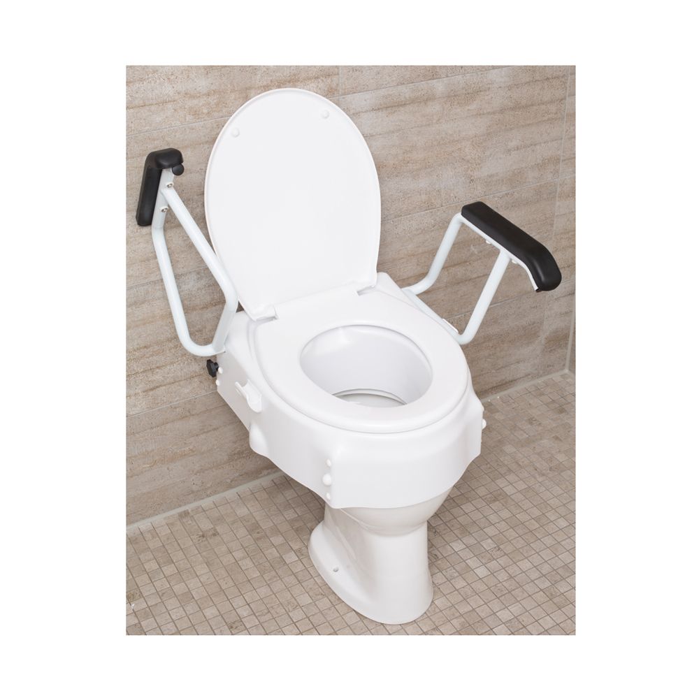 Russka Toilettensitzerhöher mit Armlehnen