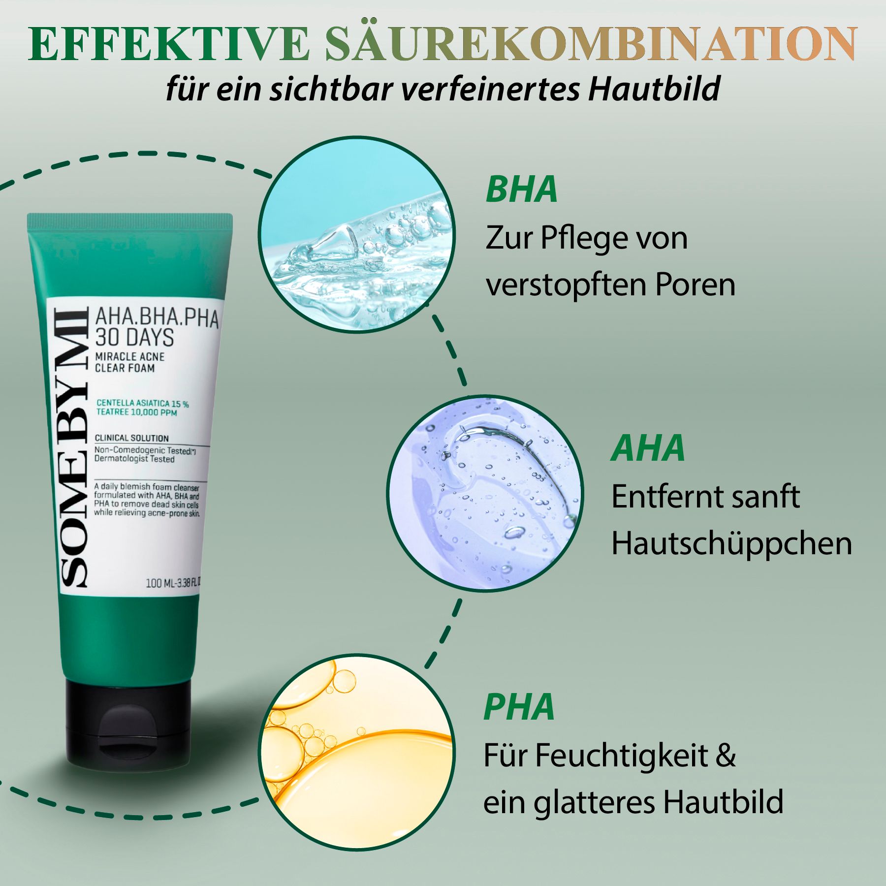 Some By Mi Gesichtsreinigungsschaum Miracle Acne Clear Foam