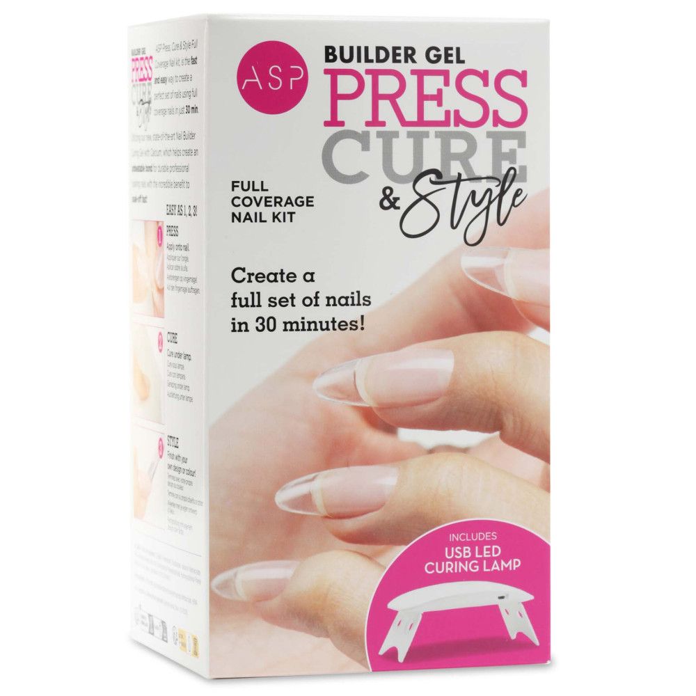 ASP - Builder Gel Press Cure & Style Trocknungsset 1 Pc