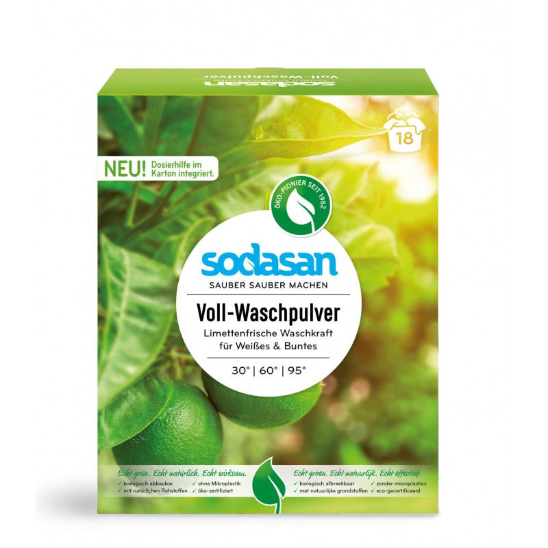 Sodasan - Voll-Waschpulver Limette