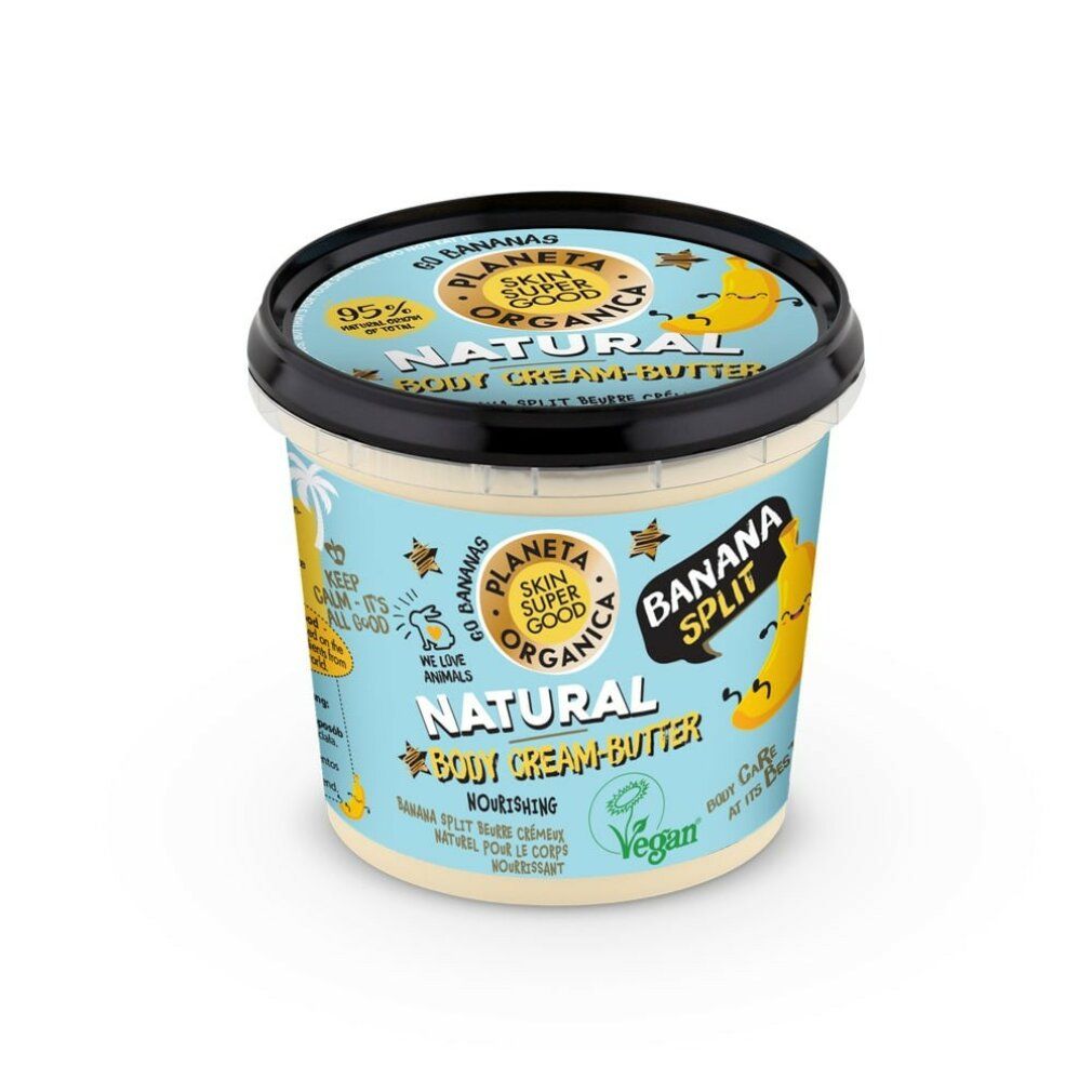 Natura Siberica Haut Super Good Natural Body Crema Banana Split