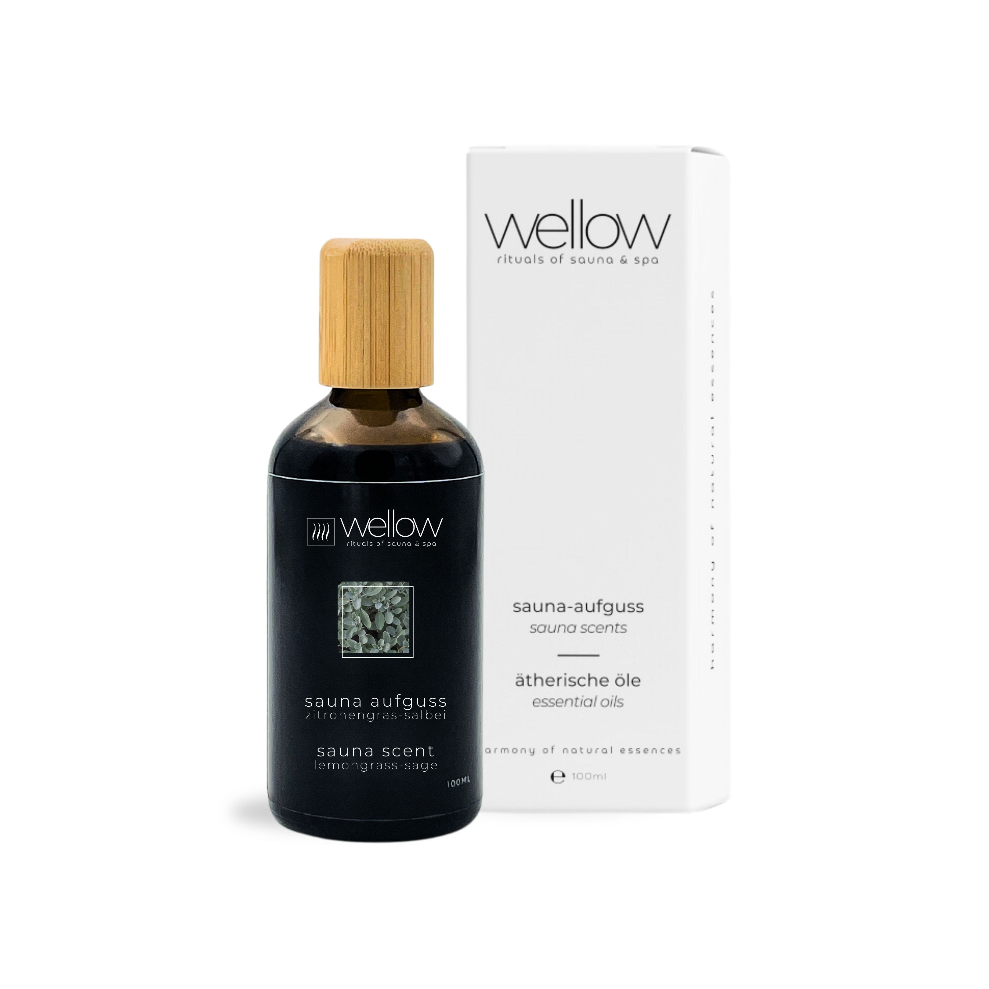 Wellow Sauna-Aufguss Zitronengras-Salbei