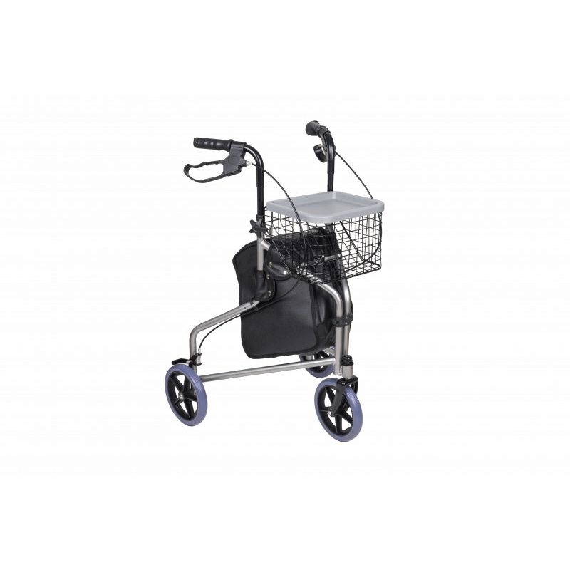 Dreirad Rollator mit Korb