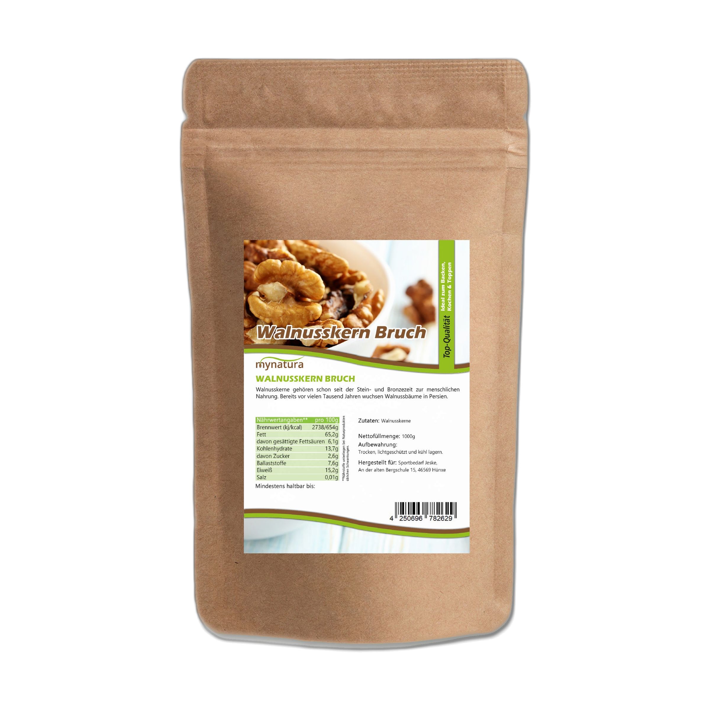 Mynatura Walnussbruch 1000 g